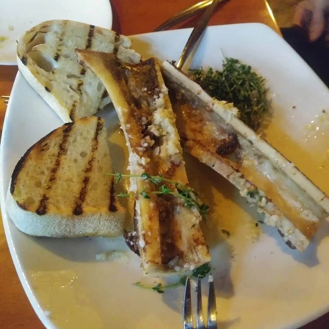 Did a little research on bone marrow acquisition and consumption tonight with some lovely people at Sanctuary Restaurant.