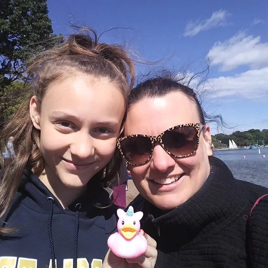 You swim 1 mile, you get a duckie.