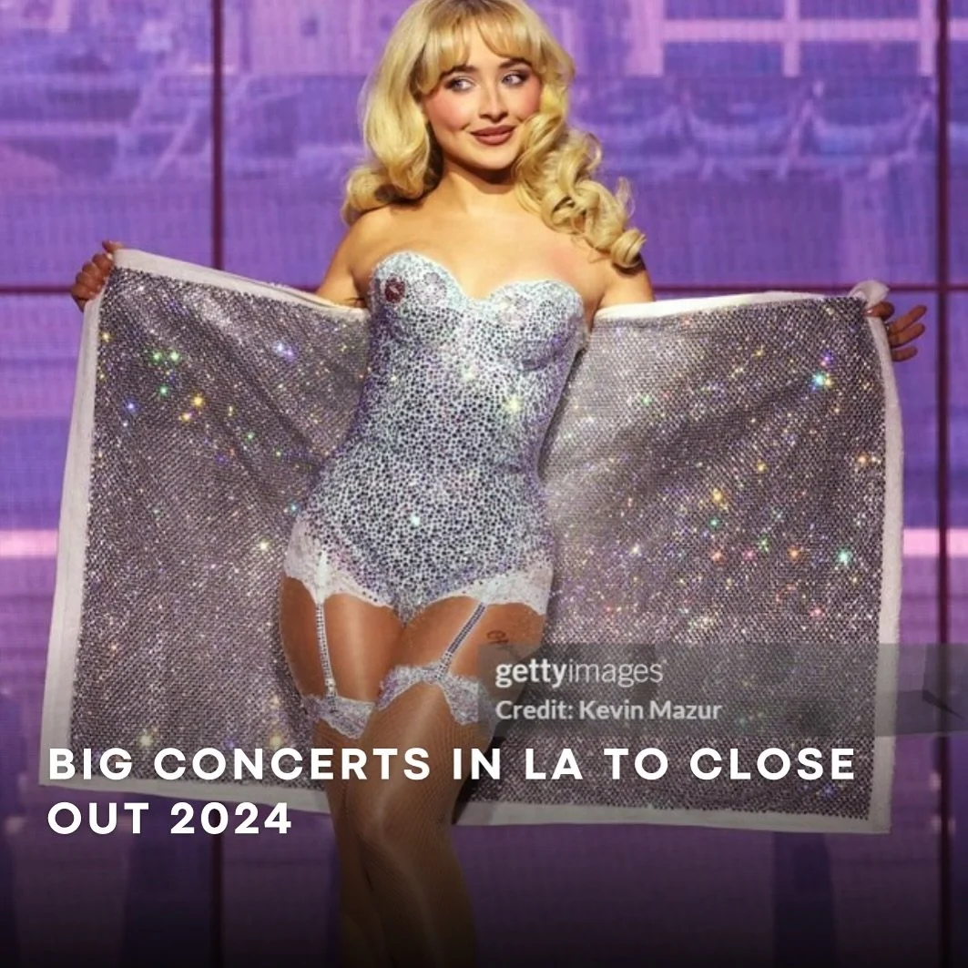 &ldquo;As 2024 draws to a close, Los Angeles has an incredible lineup of concerts that will bring warmth, joy, and a hint of festive magic to the season.&rdquo;

Big Concerts in LA to Close Out 2024 by Emma Wong. 

#trojans360#universityofsoutherncal