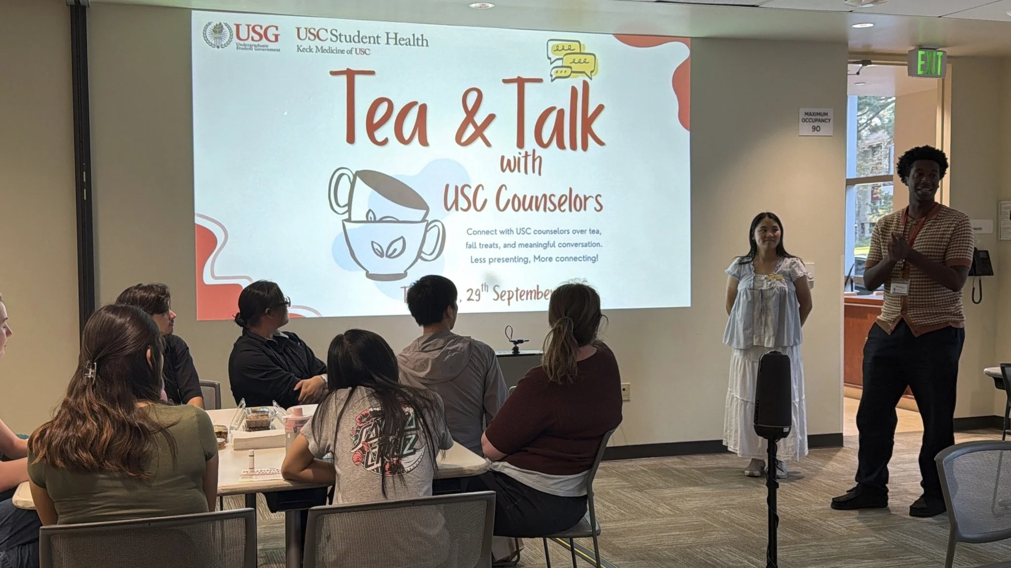 Mental Health on Hand: Tea &amp; Talk with USC Counselors Event Recap 