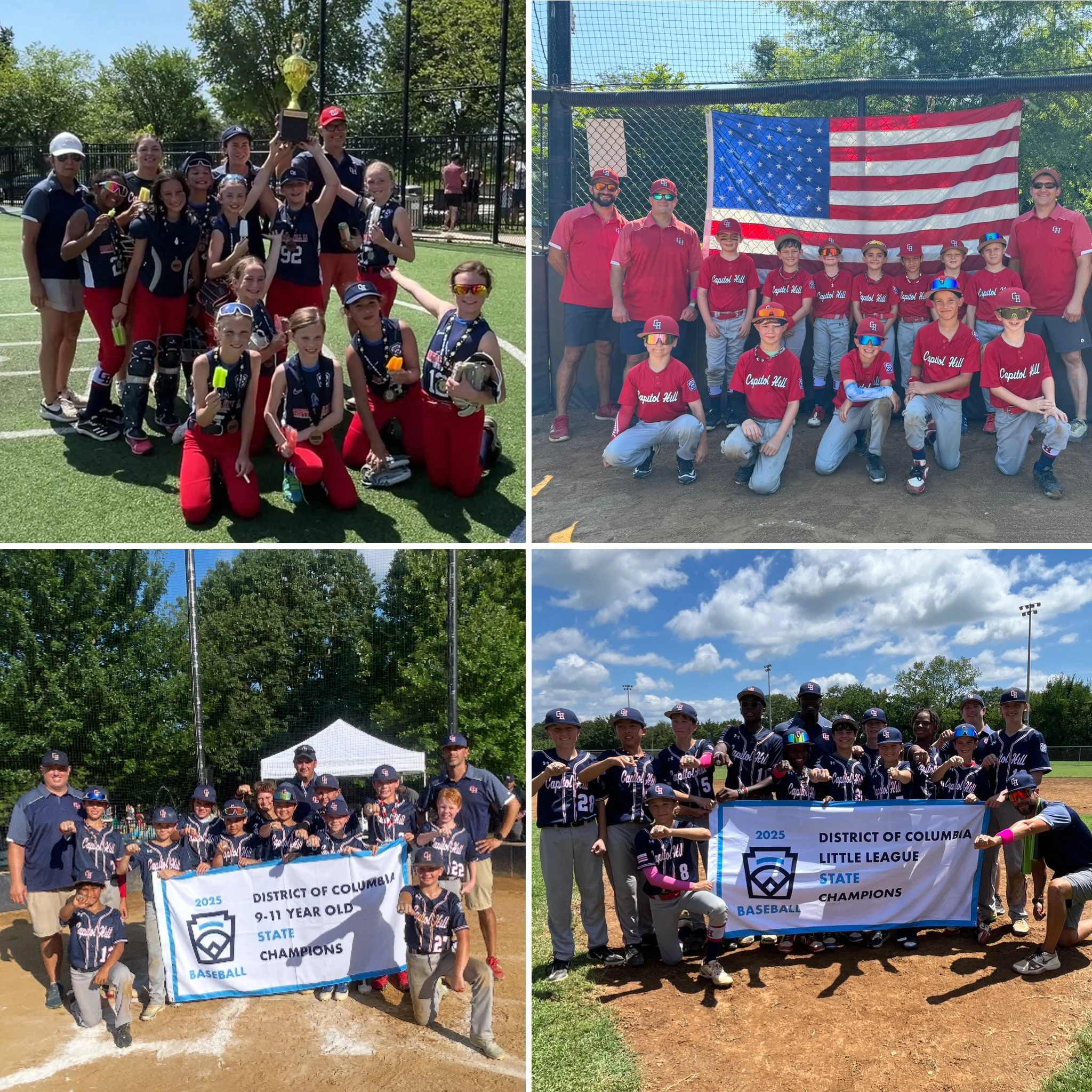 4 CHLL Teams Win 2025 DC State Championship