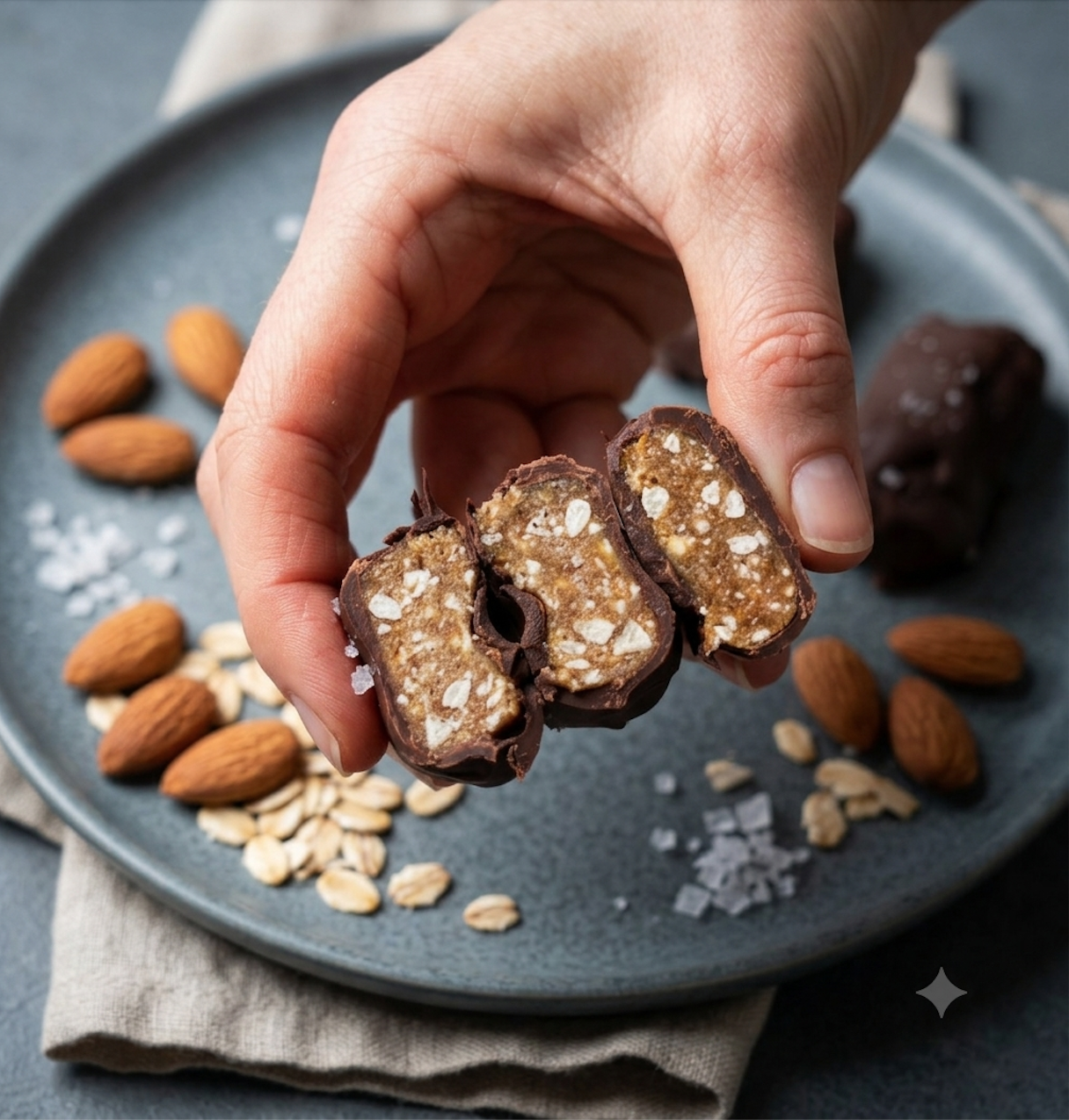 Caramel crunchies