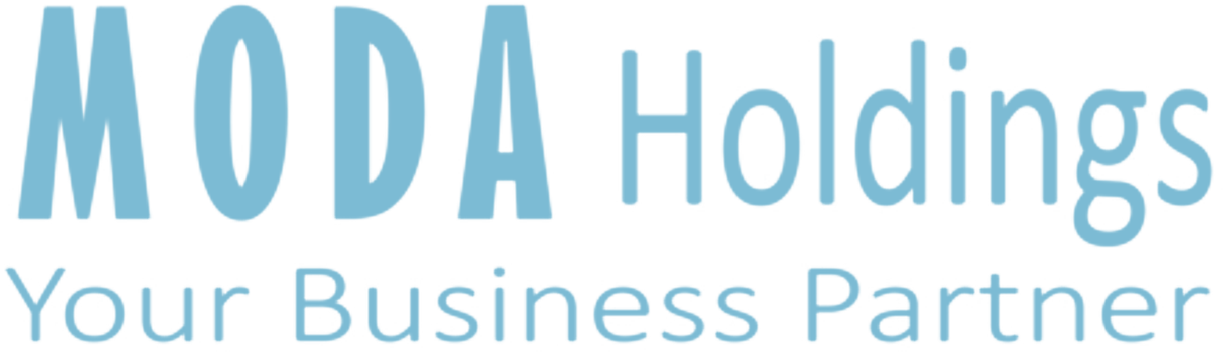 The logo of Moda Holdings, a company focused on leasing the best and most high tech ship fleet in Indonesia. One of Until Eight's client's in the Maritime industry.