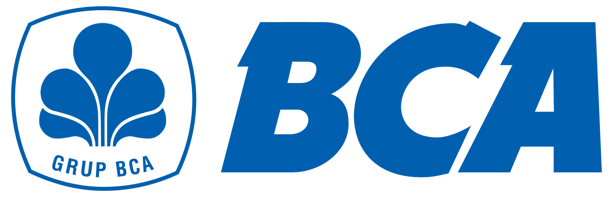 The logo of BCA, one of the best banks in Southeast Asia, being part of the nationwide conglomerate PT Djarum Indonesia. One of Until Eight's clients in the banking industry.