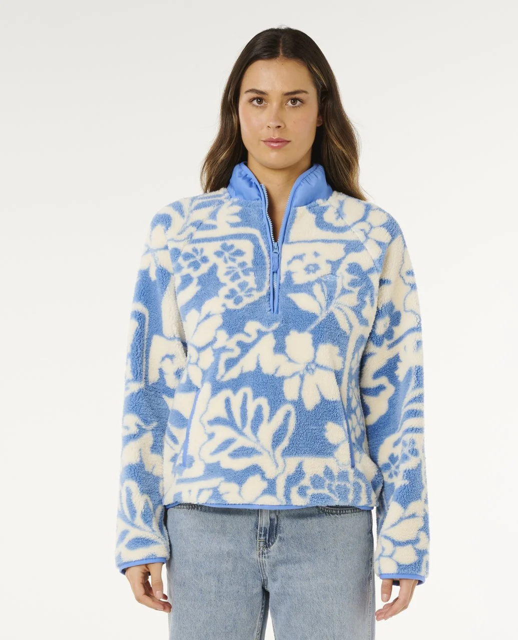Ripcurl Floral Fleece Pullover