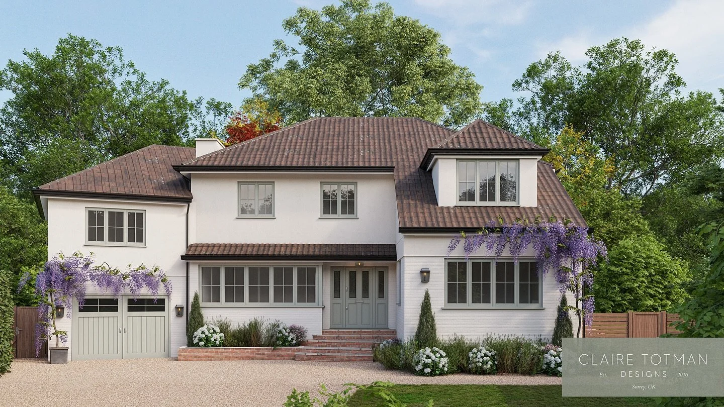 Last week we had planning granted for another fabulous project! The main structural change is a rear single storey extension to create a large open plan kitchen. The front of the property will receive a much needed facelift to optimise kerb appeal. T