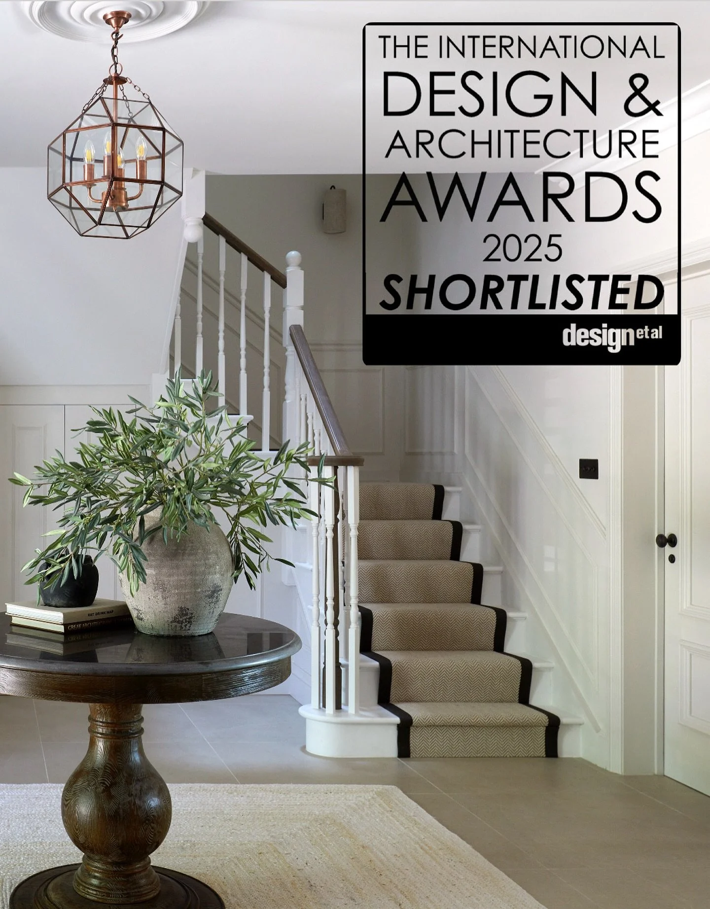 We are absolutely thrilled to have been nominated for the second year in a row for two awards at @designetal International Design and Architecture Awards 2025 for our Stoke House and Wychwood projects. An incredible honour and privilege to be finalis
