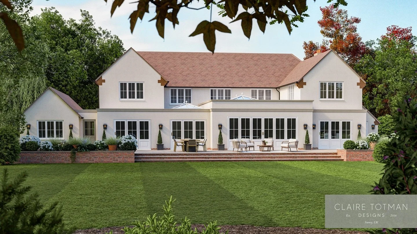 Planning permission granted for another fabulous project. Swipe across to see the existing rear ⬅️. The property will undergo a huge transformation both internally and externally. We are adding a double storey rear extension and multiple single store