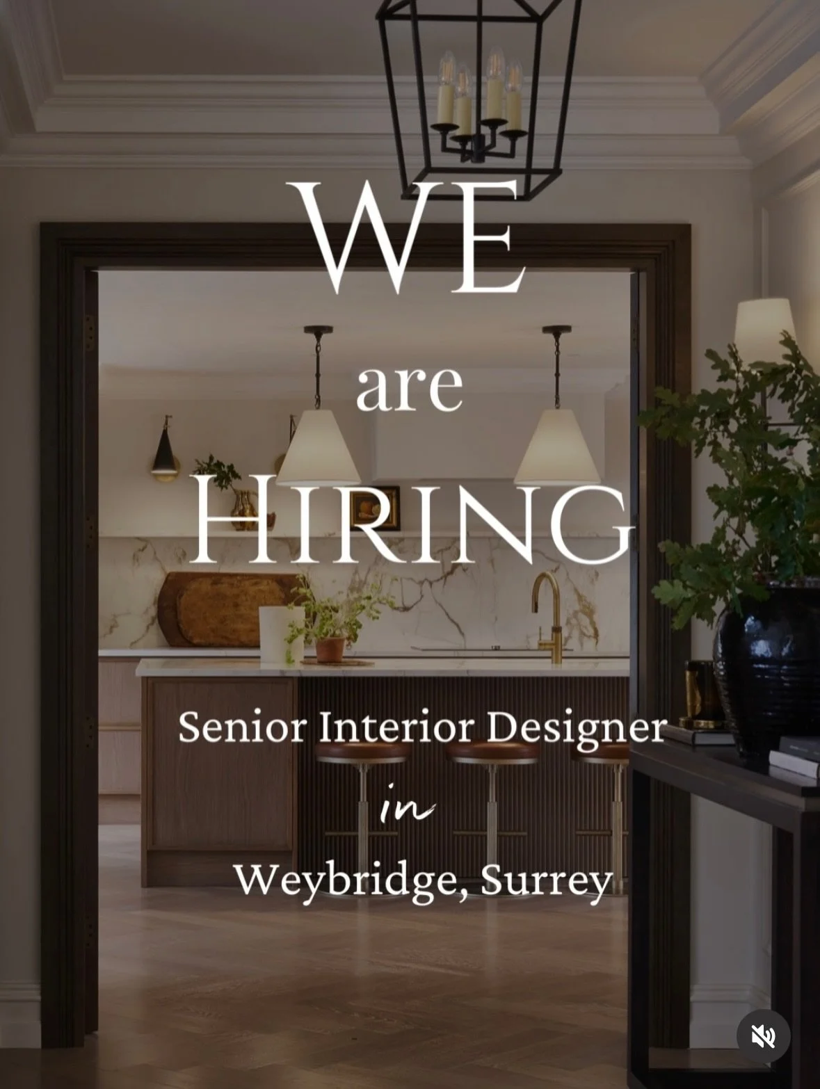 WE ARE HIRING! Swipe across to see more and how to apply ⬅️

We are looking for a Senior Interior Designer to join our team at our studio in Weybridge, Surrey. 

An exciting opportunity to join the CTD team as we take on more fantastic projects acros
