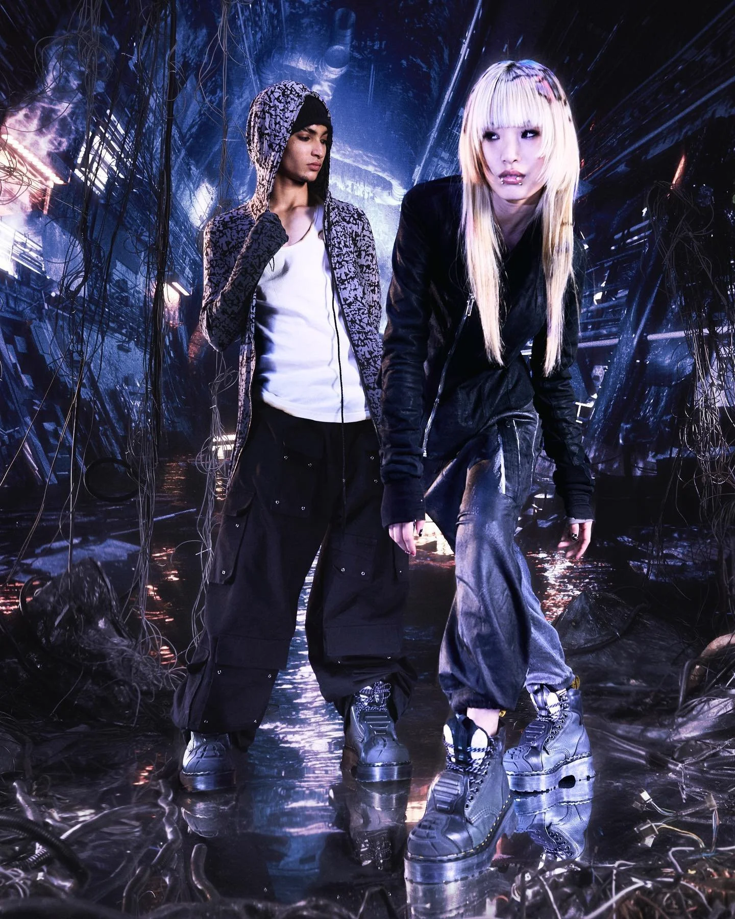 Gorgeous shoot&hellip;

@drmartensofficial 
Producer: @producedbykiran 
Director &amp; Stylist: @lucawowczyna 
AD: @jordan__rodney 
Photographer: @reece.owen 
Digi: @allie.barbs 
3D Designer: @georgejasperstone 
Set Design: @furmaan.ahmed 
Set Design