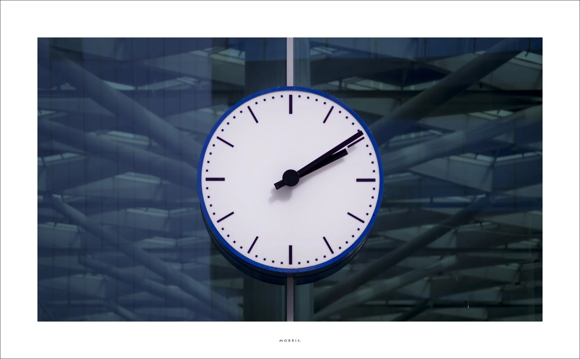 Station clock of The Hague Central