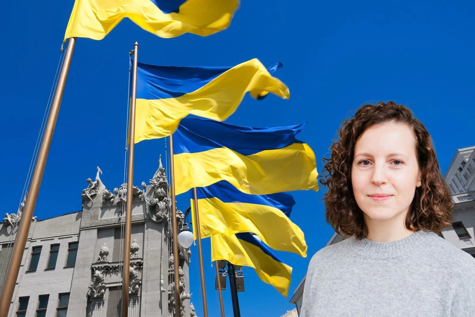 Tagsüber in Basel, in den Träumen in der Ukraine