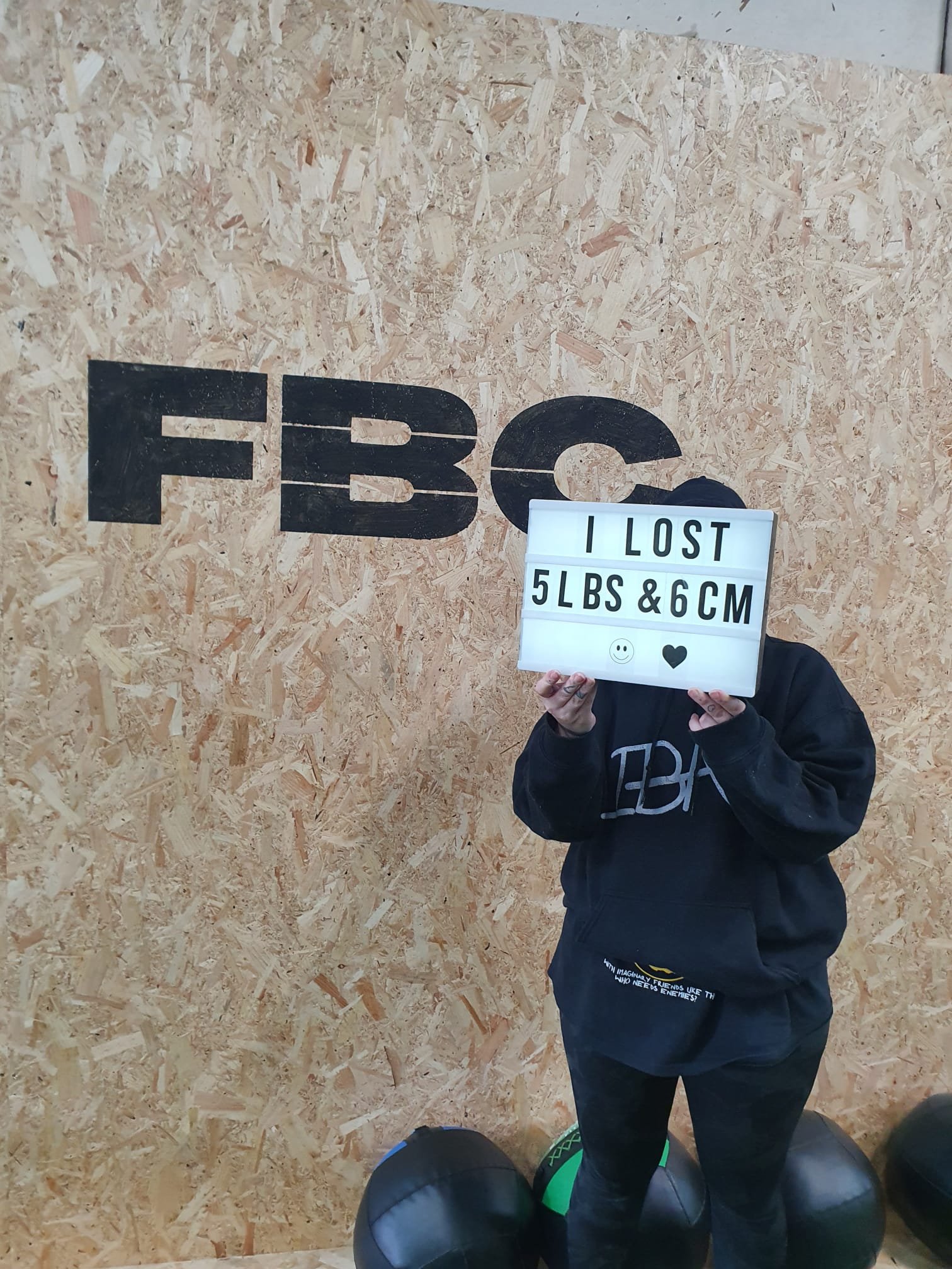 FBC Harrogate member achievement: 5 lb and 6 cm lost