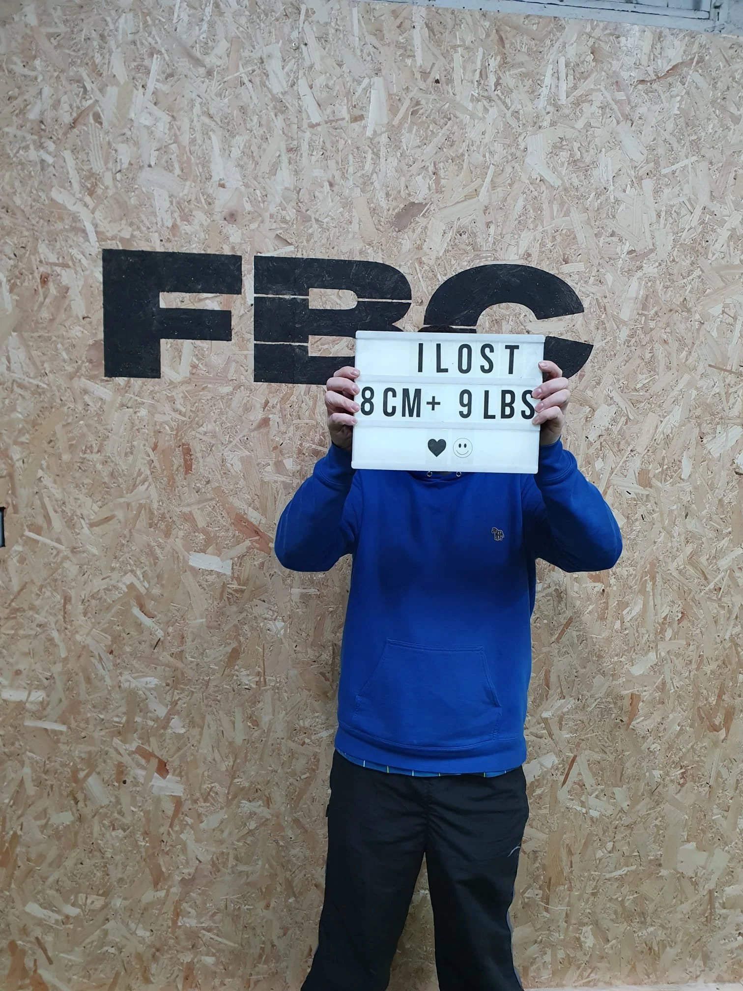 FBC Harrogate member achievement: 8 cm and 9 lb lost