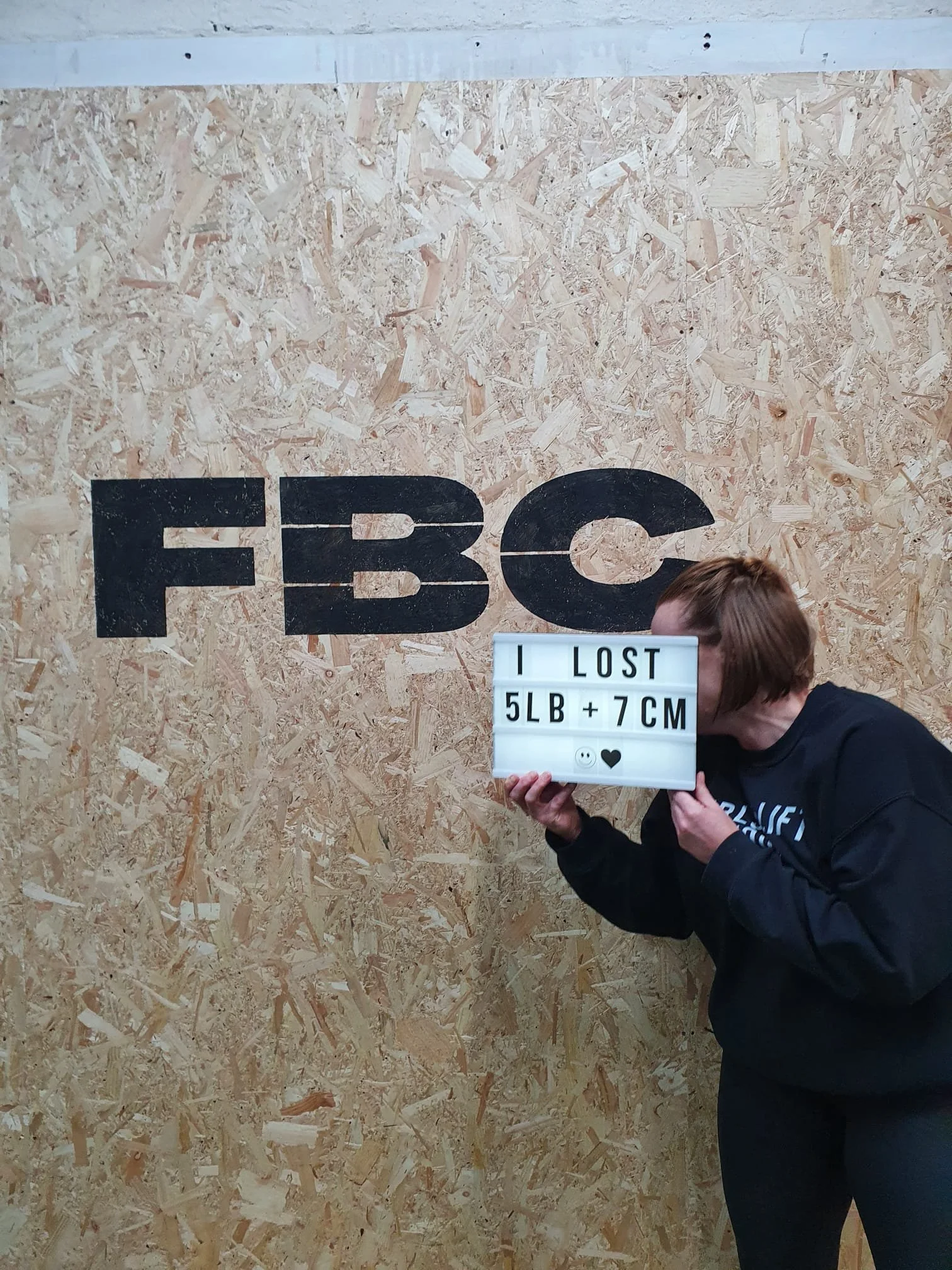 FBC Harrogate member achievement: 5 lb and 7 cm lost