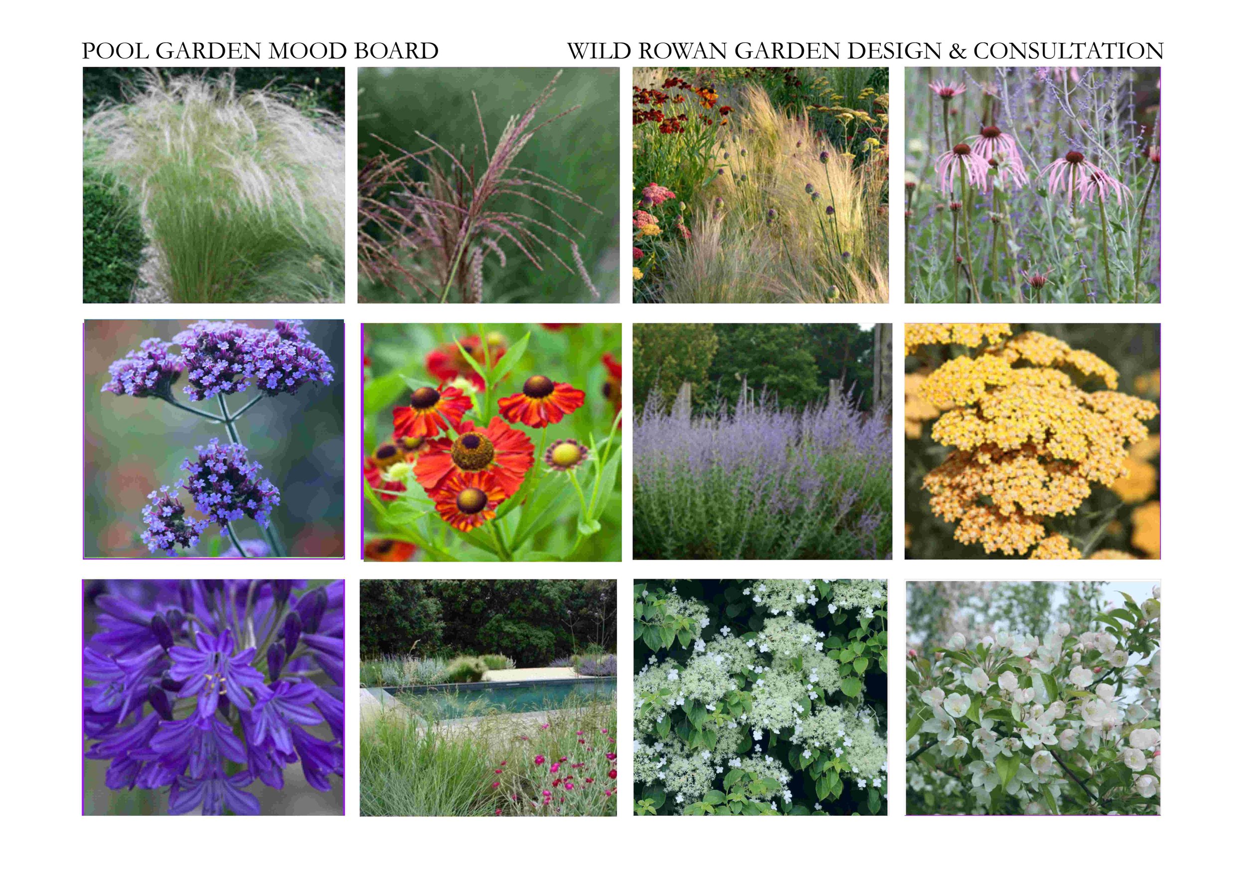Mood board made up solely for the suggesting of ideas and are not my own photos.