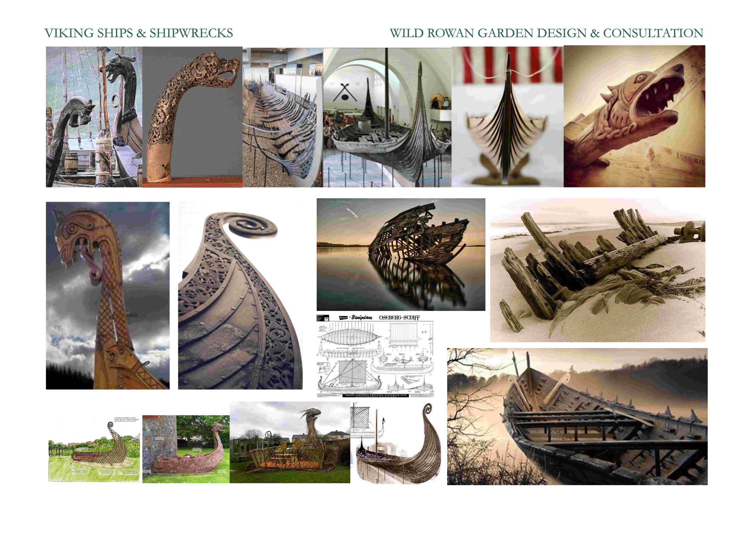 Mood board made up solely for the suggesting of ideas and are not my own photos.