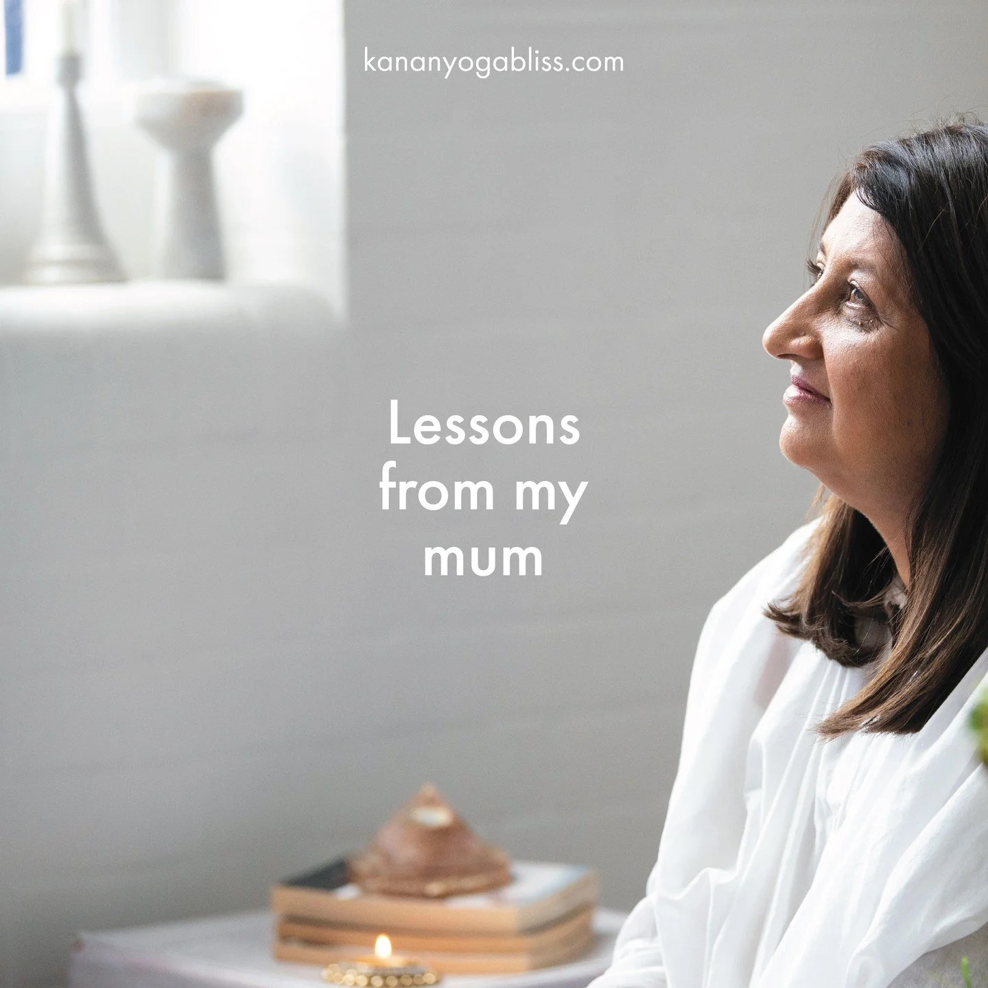 🌿 Lessons from My Mum &ndash; #1 🌿⁠
⁠
Recently, I&rsquo;ve been thinking about how much my mum shaped the way I live, care for myself, and slow down in life. Her wisdom was simple, practical, and always full of love. She lived with grace, generosit