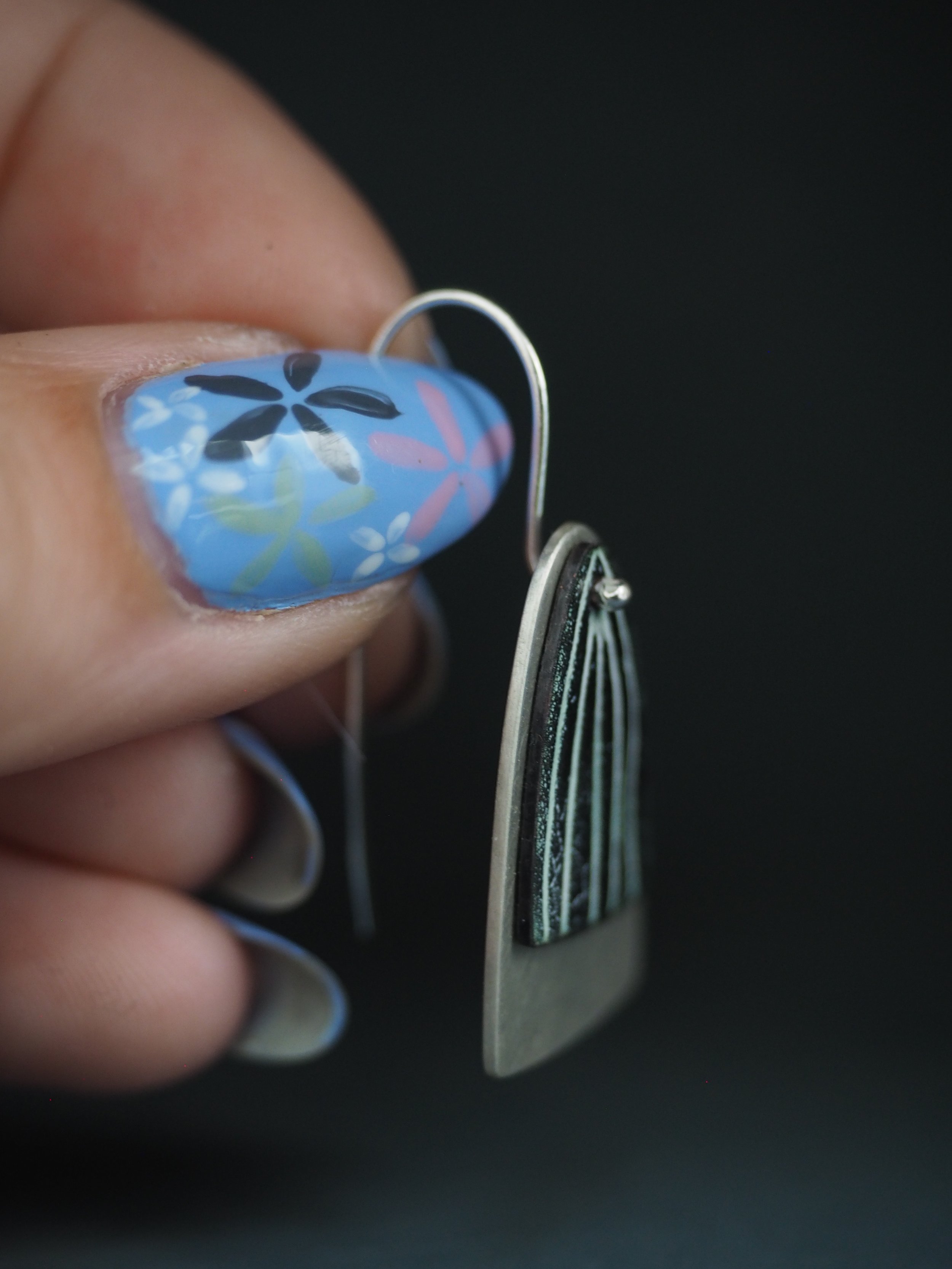 enamel and silver elora earrings..jpg