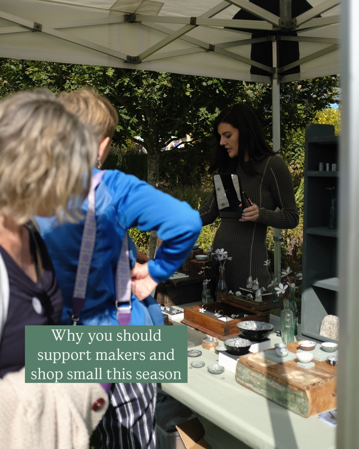 I&rsquo;m sure that like me, most of you have probably been bombarded with adverts and discounts from big companies this past week and so I wanted to give you some reasons to keep us small businesses in mind this season ❄️

Welcome to a place where a