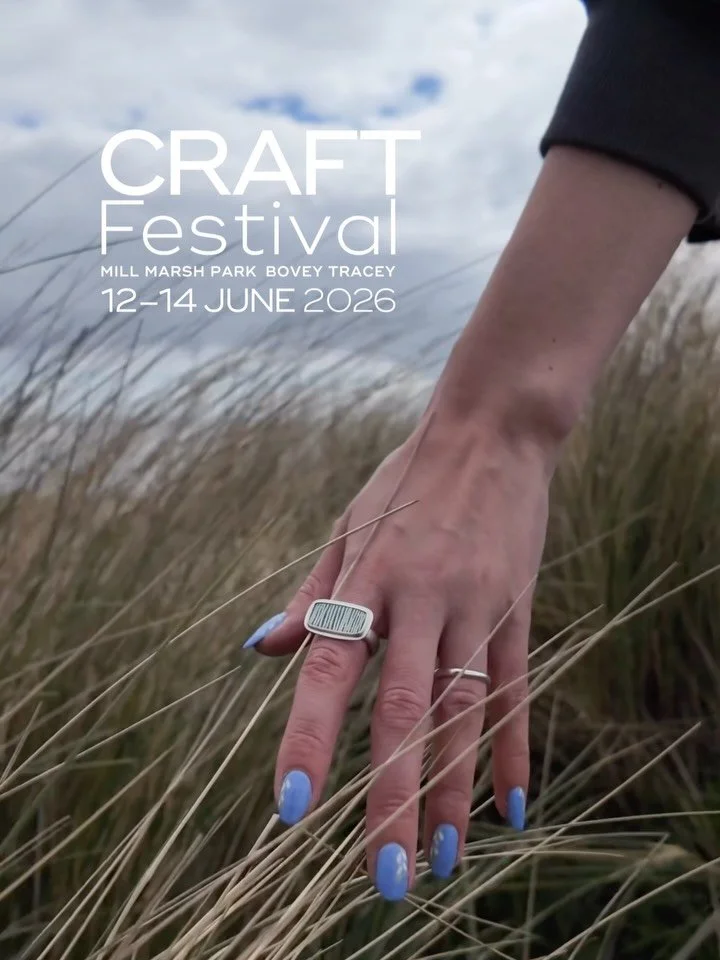 I&rsquo;m absolutely thrilled to be returning to @craftfestival Bovey Tracey one month today! 

I have so many new pieces finished and also in the works and I&rsquo;m looking forward to it all coming together at one of my favourite shows. 

These rin