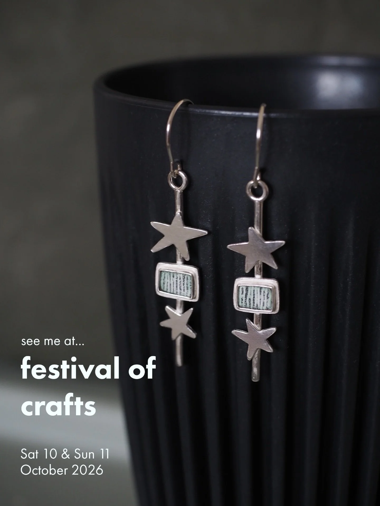 Really looking forward to my first show back this weekend at Farnham Maltings for their 30th anniversary of Festival of Crafts ⭐️

I find there&rsquo;s something really special about this time of year when the shows start to kick off, the leaves star