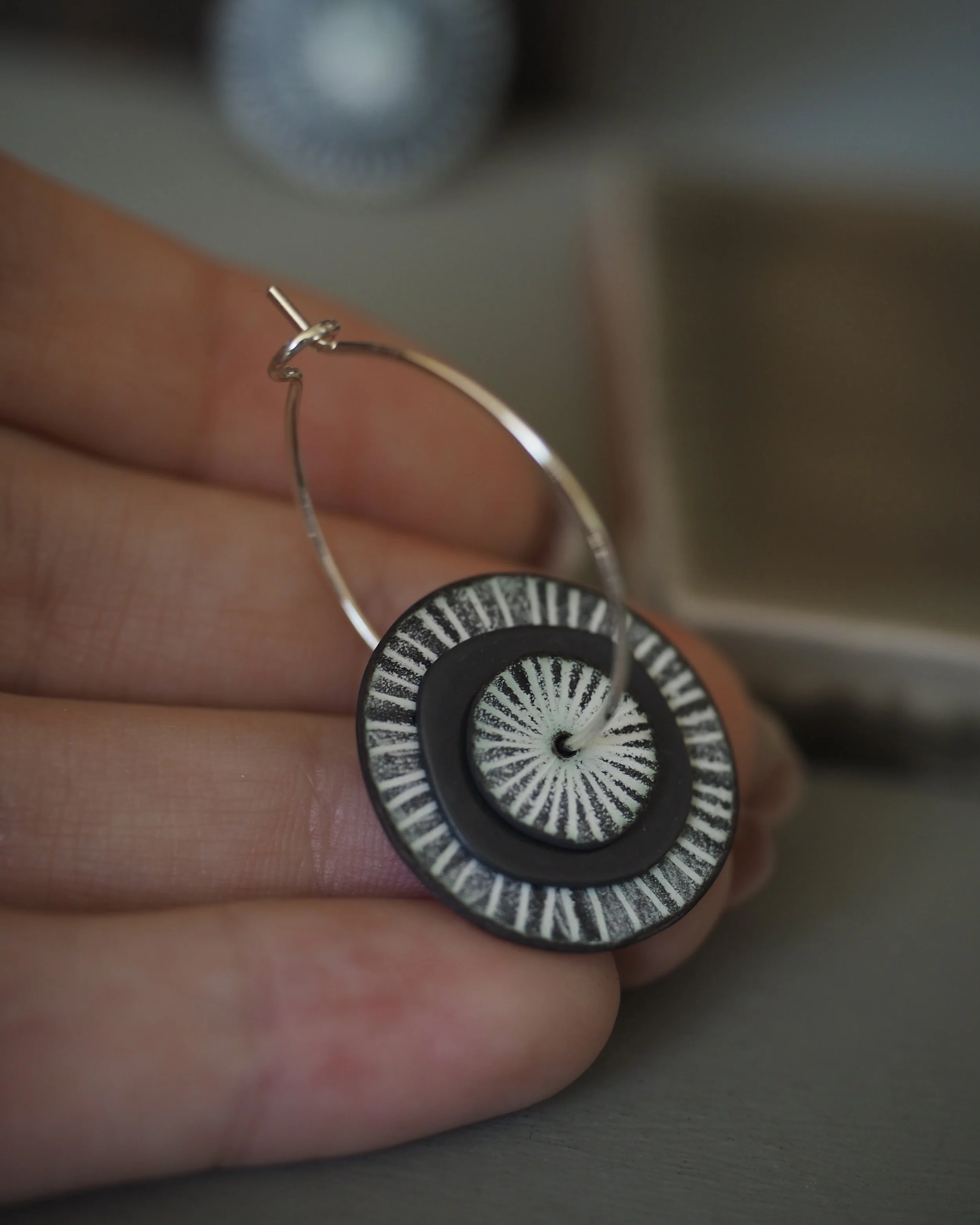 Sophie Victoria Anderson Layered sea urchin hoops 2 .JPG