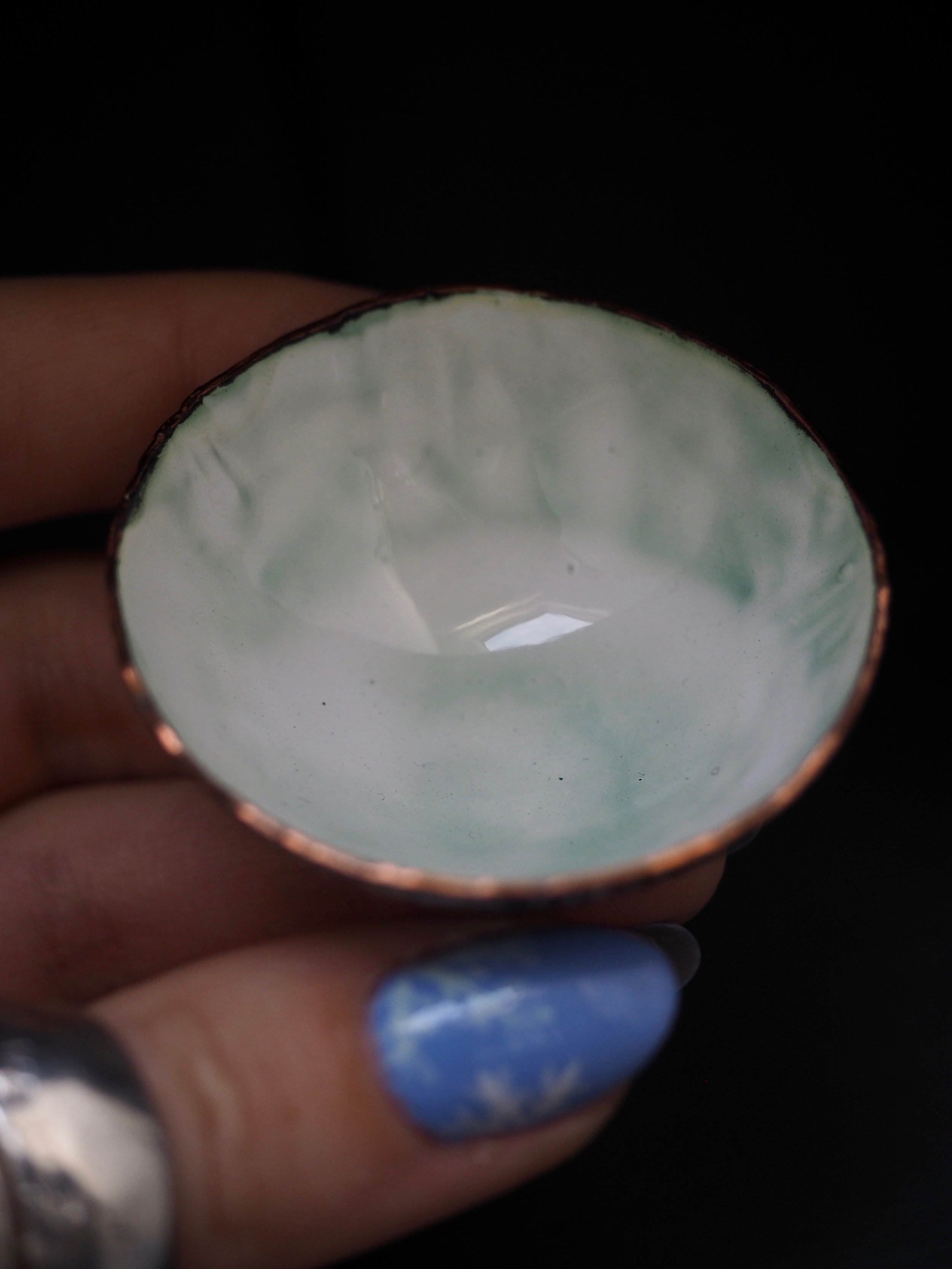 Sophie Victoria Anderson tiny enamel bowl 2.jpg