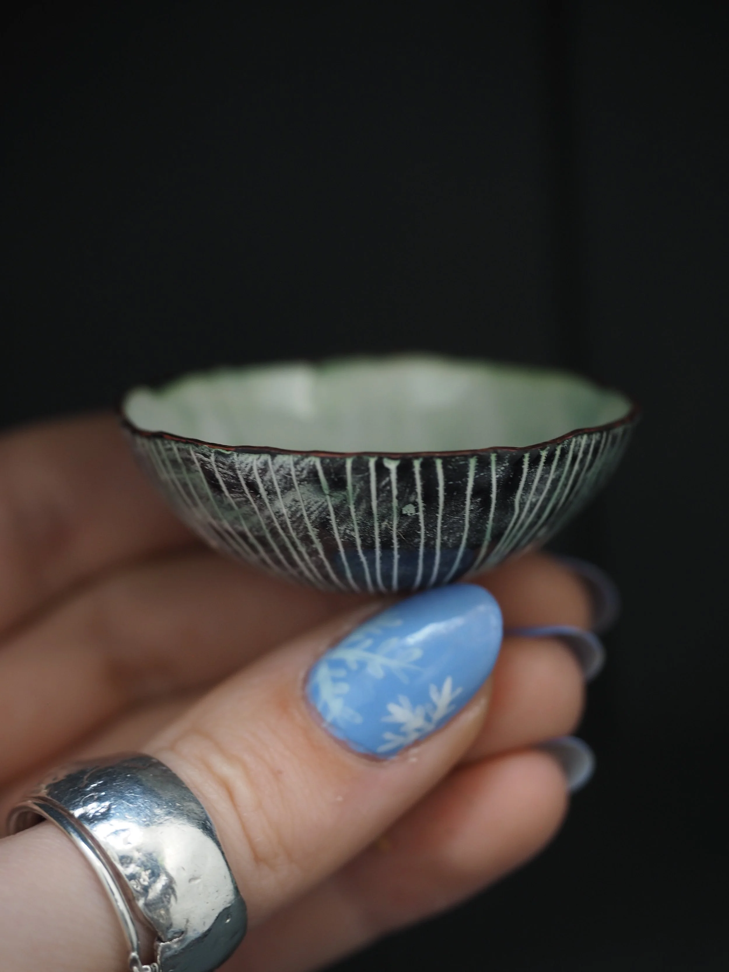 Tiny Enamel Bowl