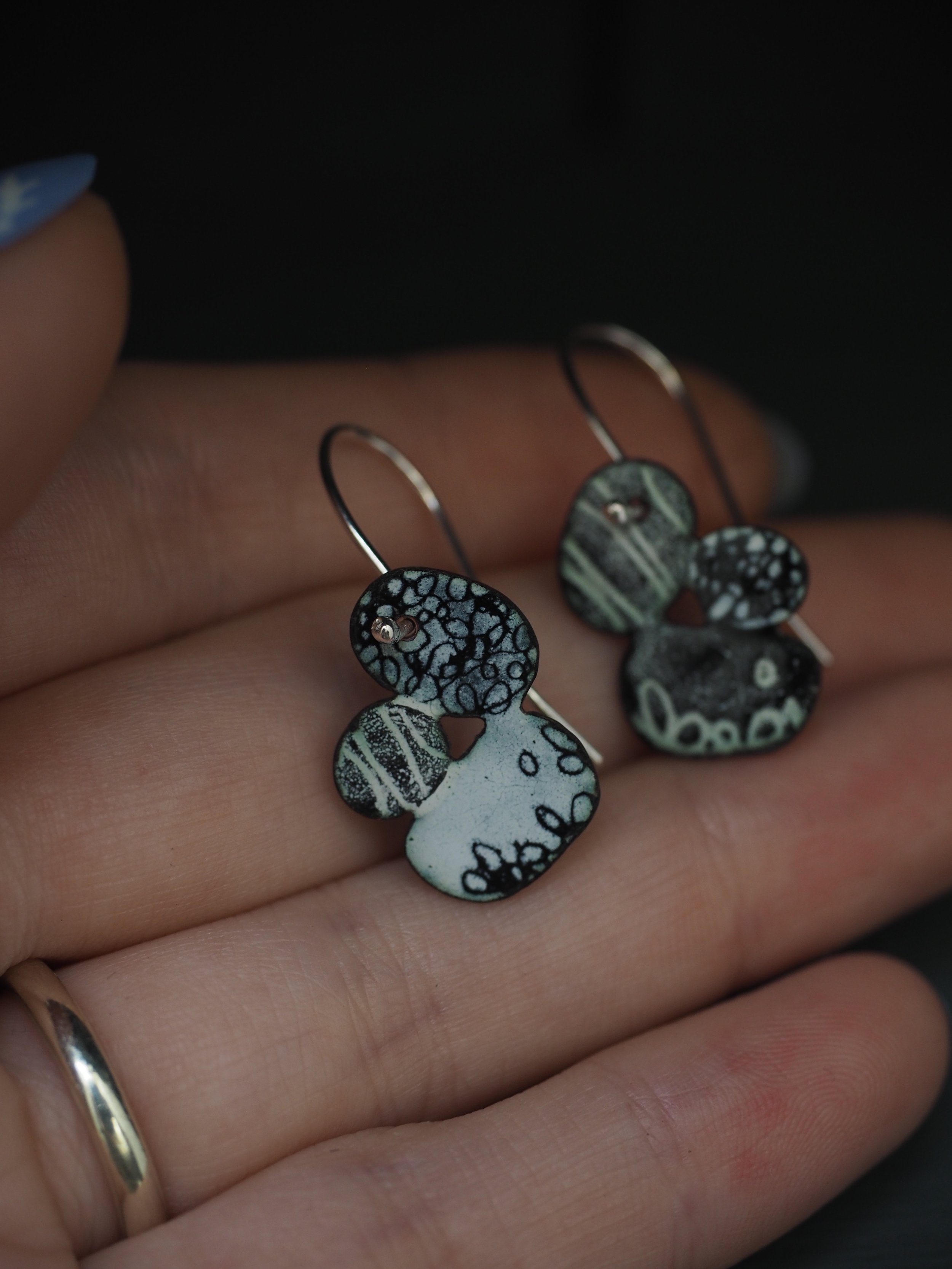 Pebble Stack Earrings