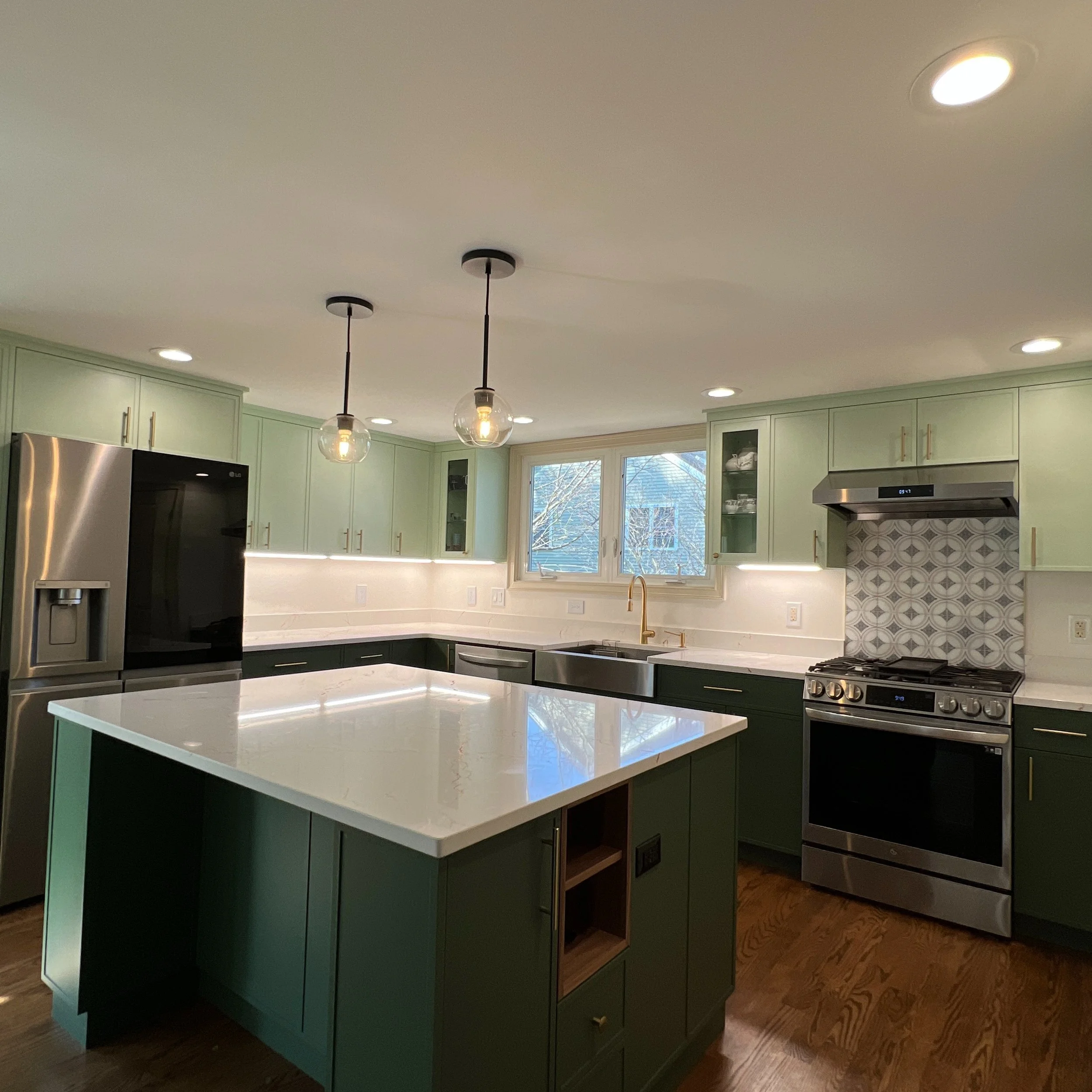 Contemporary Transitional Kitchen Remodel by consTRUSTY Carpentry LLC project photo 6
