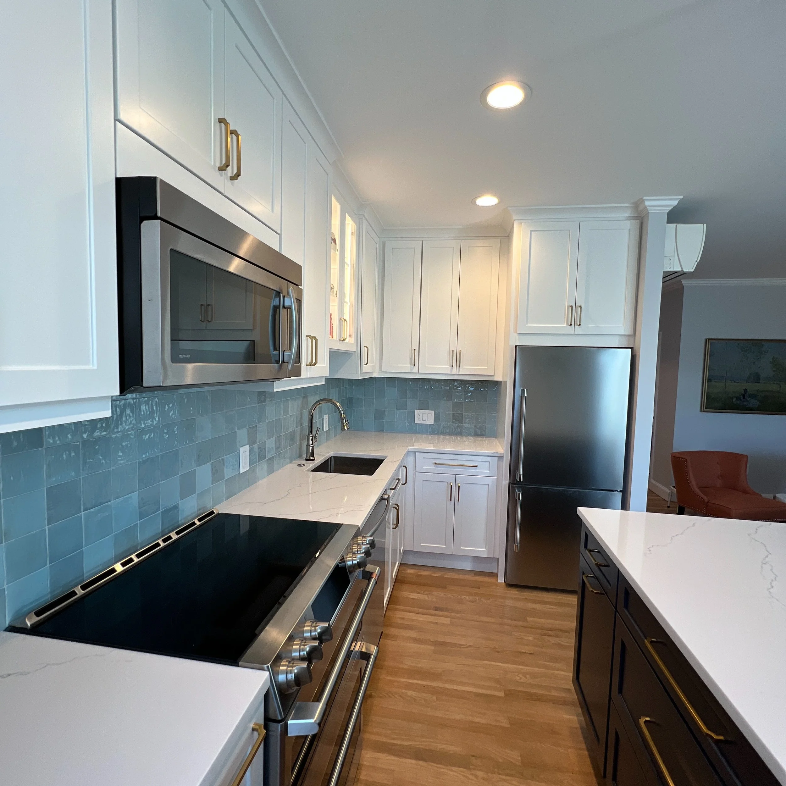 Transitional Kitchen Remodel by consTRUSTY Carpentry LLC project photo 3