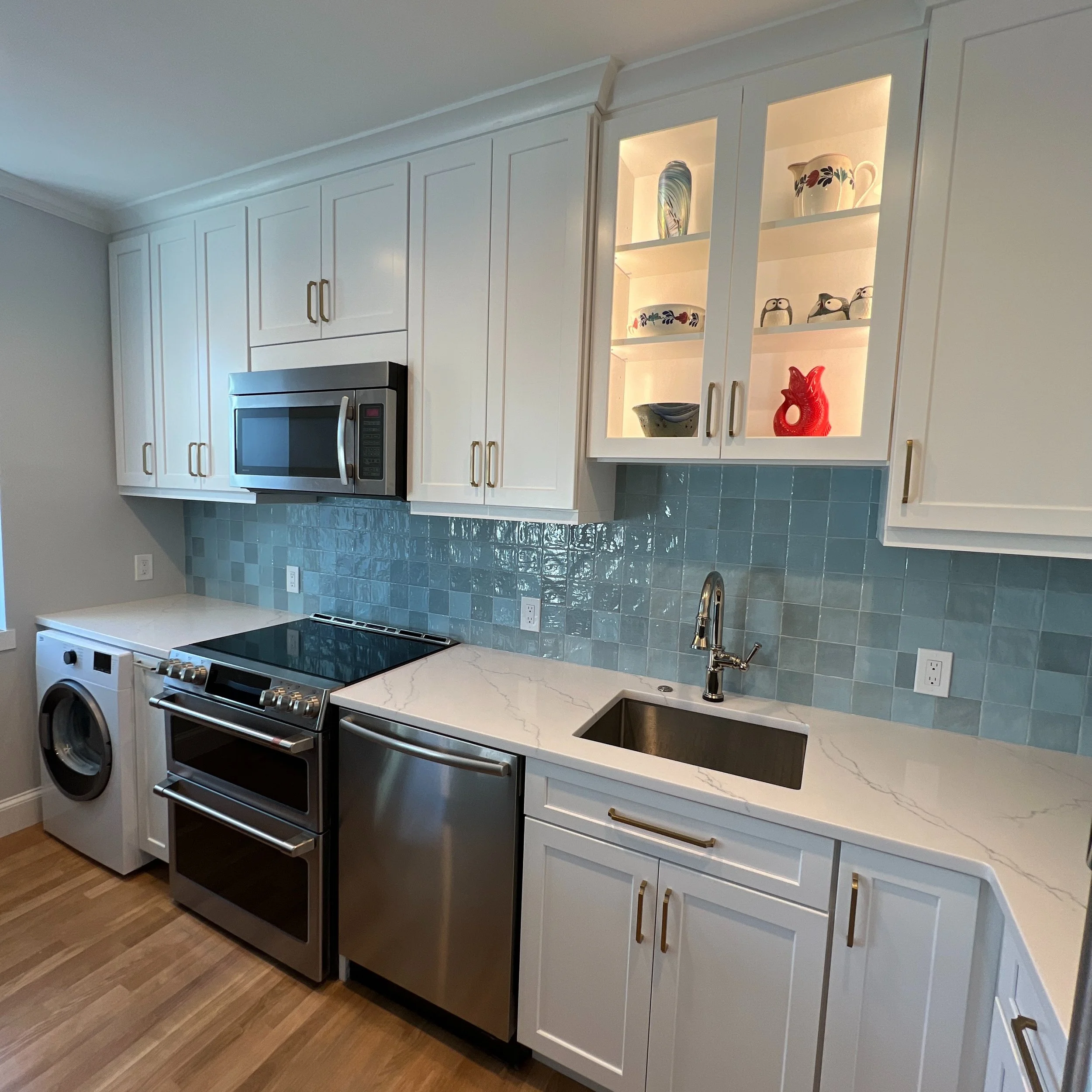Transitional Kitchen Remodel by consTRUSTY Carpentry LLC project photo 4