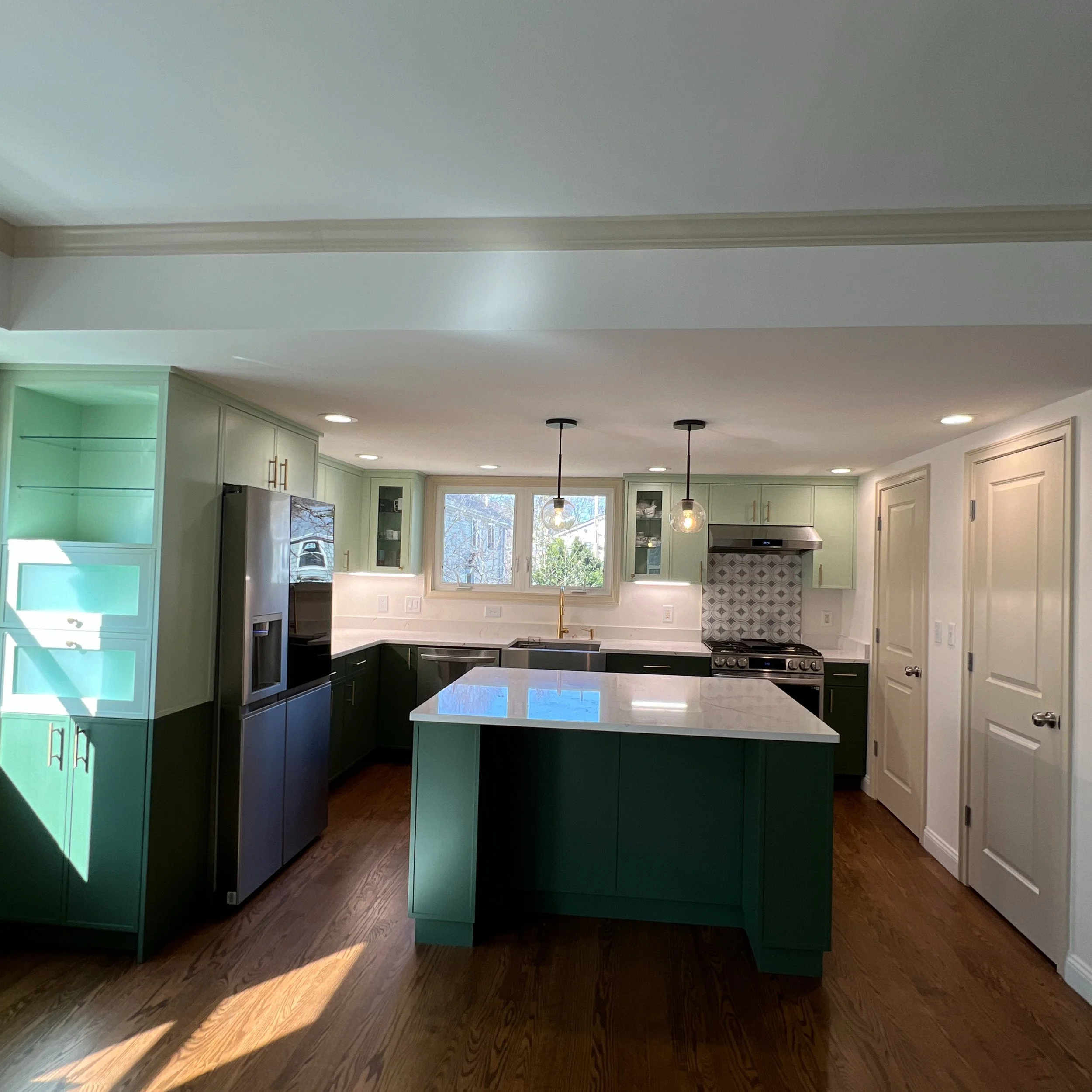 Contemporary Transitional Kitchen Remodel by consTRUSTY Carpentry LLC project photo 5