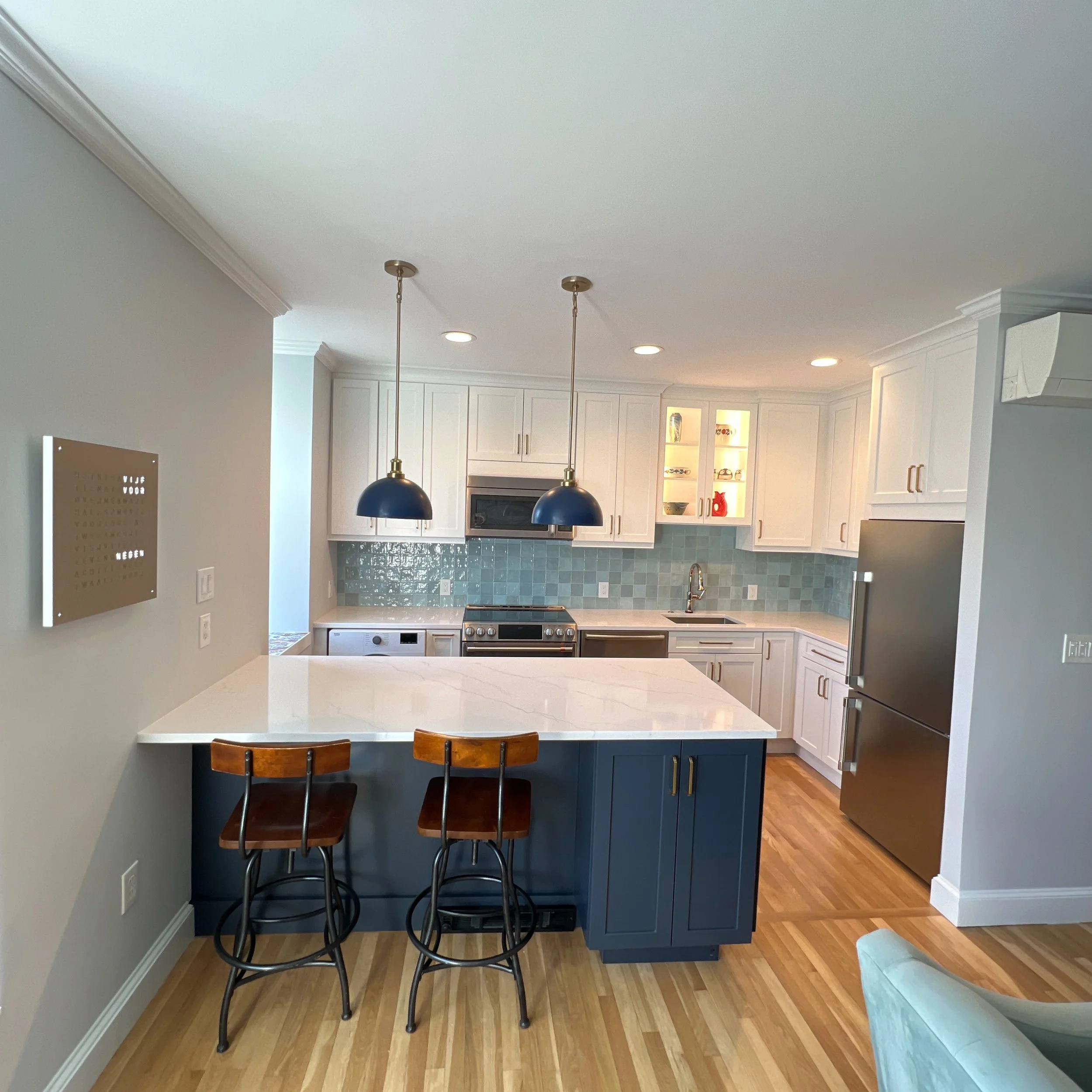 Transitional Kitchen Remodel by consTRUSTY Carpentry LLC project photo