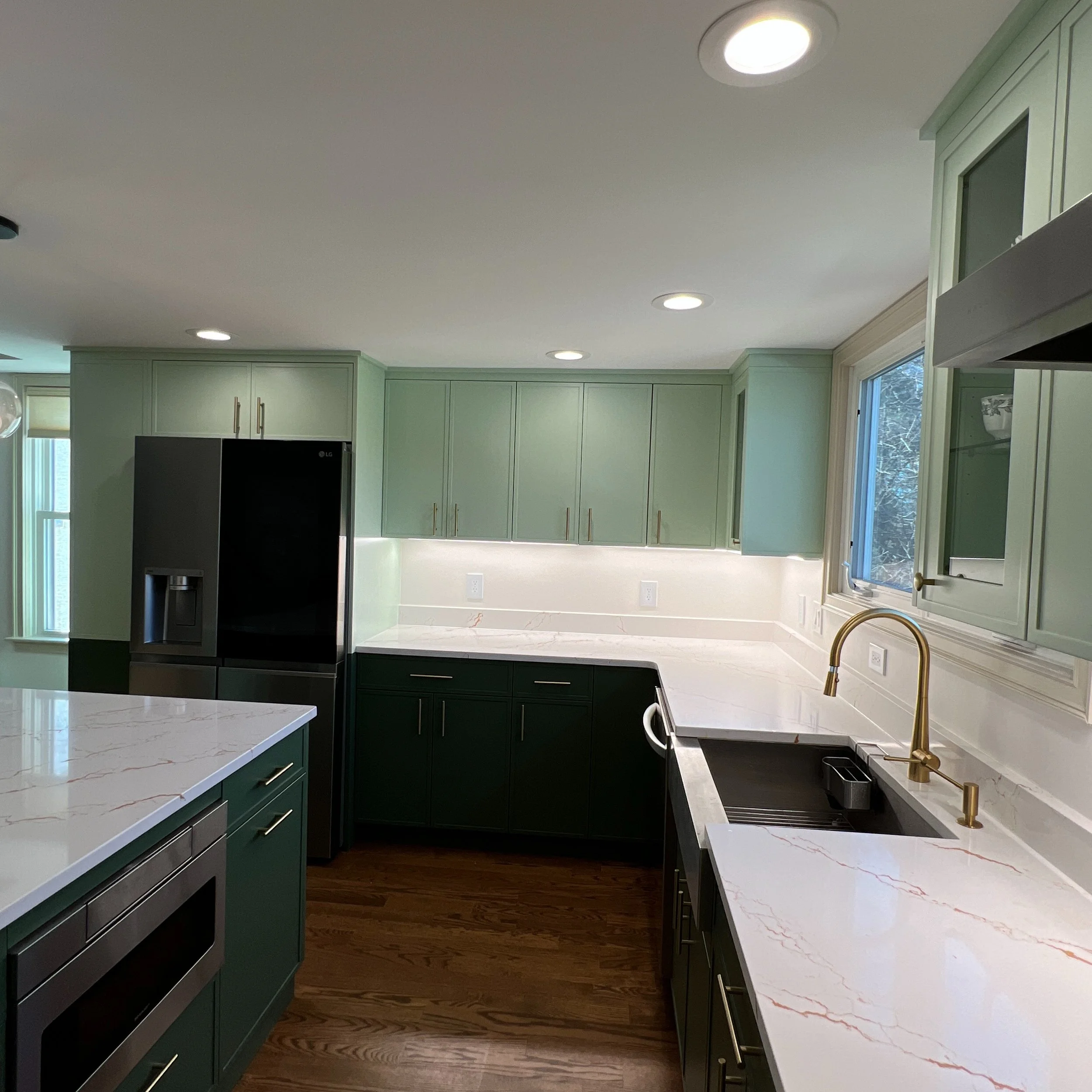 Contemporary Transitional Kitchen Remodel by consTRUSTY Carpentry LLC project photo 4