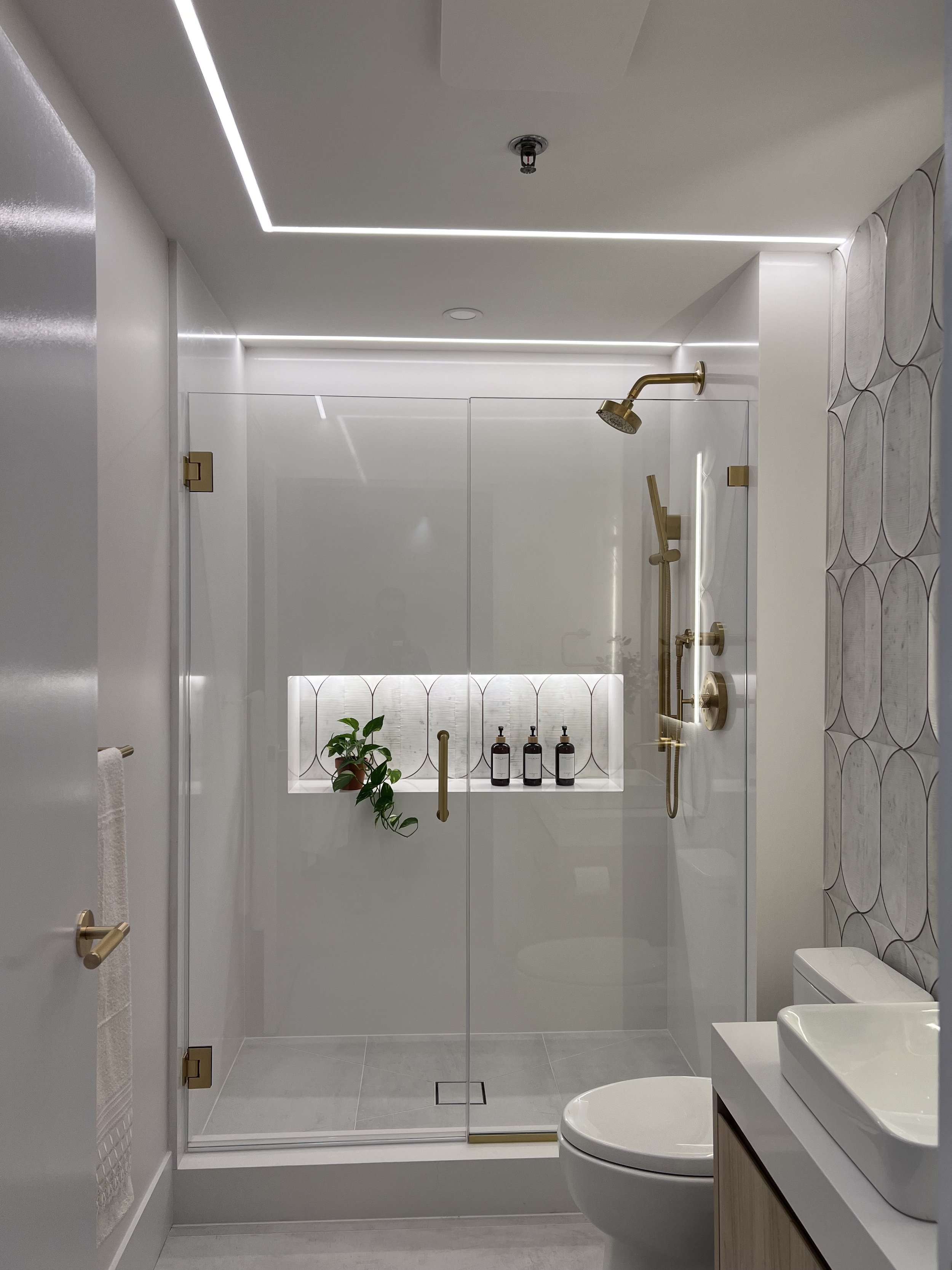 South End Master Shower
