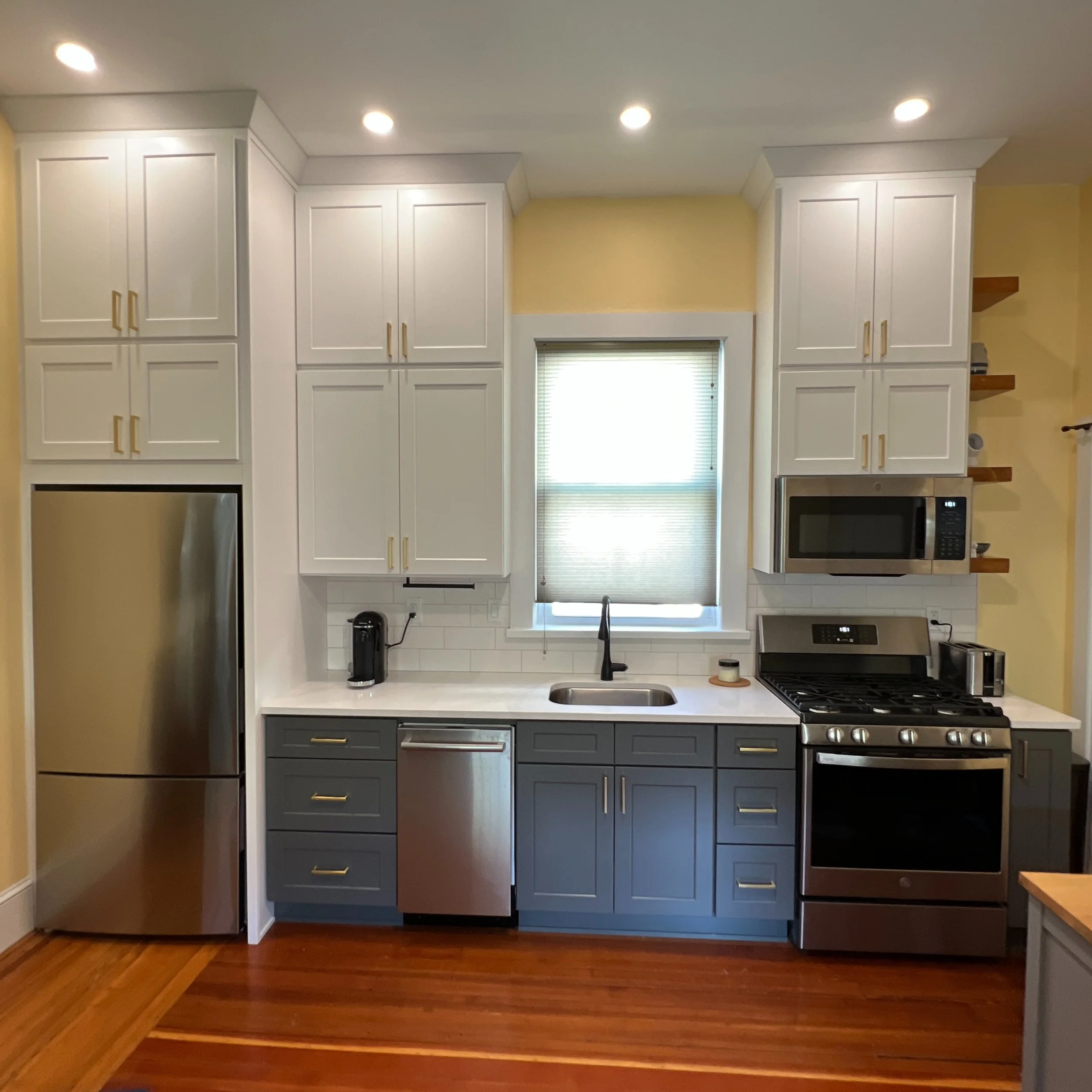 Traditional Transitional Kitchen Remodel by consTRUSTY Carpentry LLC project photo