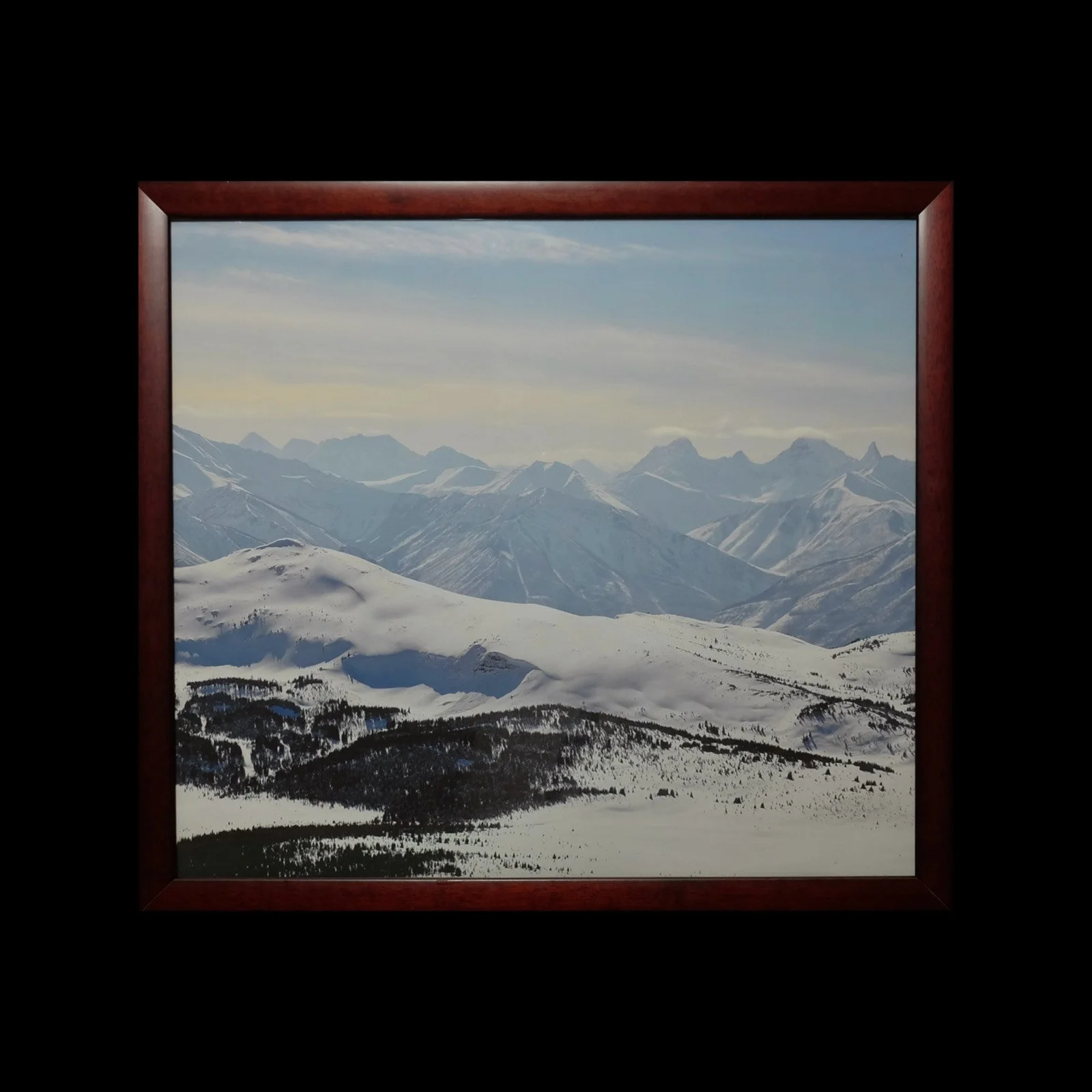 "Canadian Peaks" 26.5"x22.5"