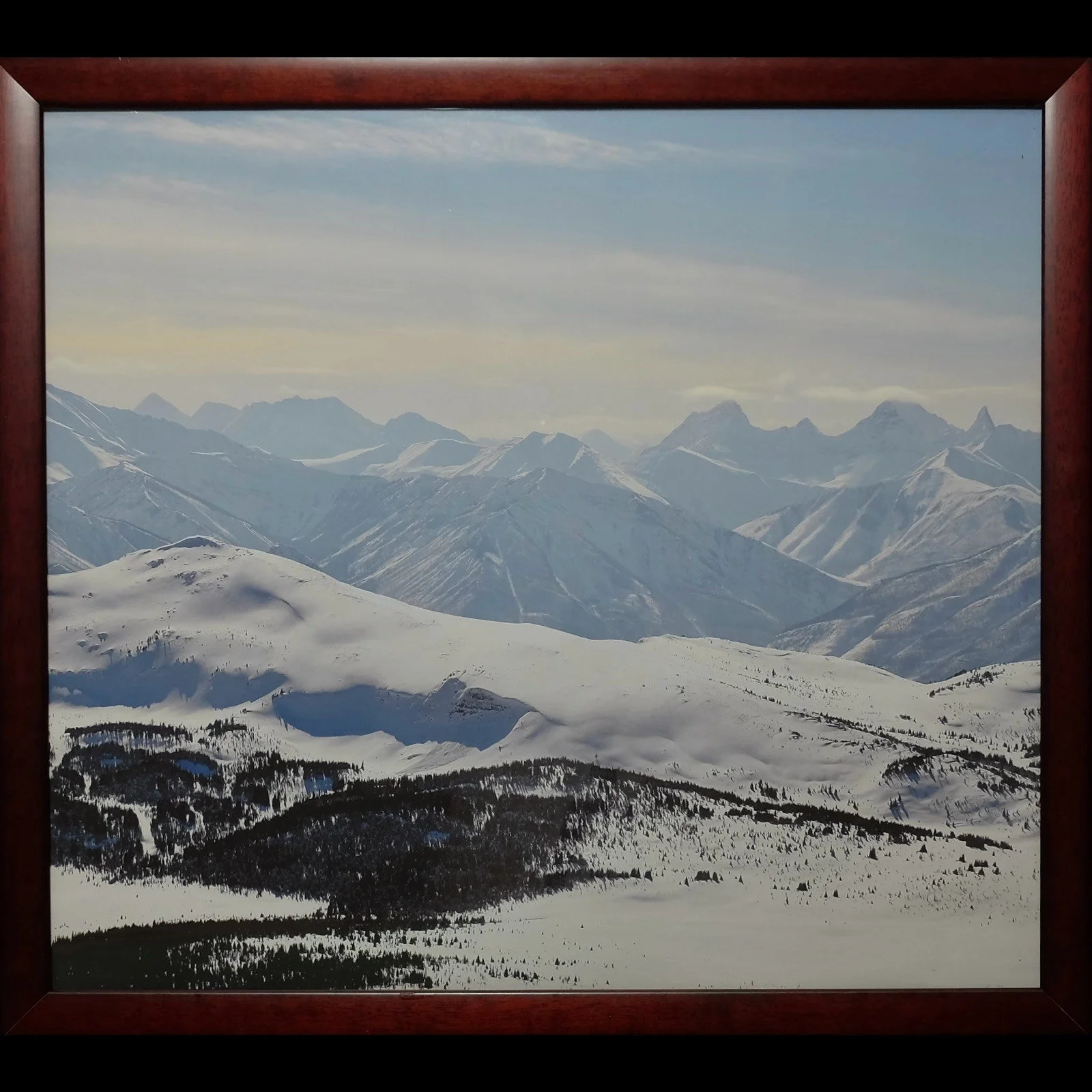 "Canadian Peaks" 26.5"x22.5"