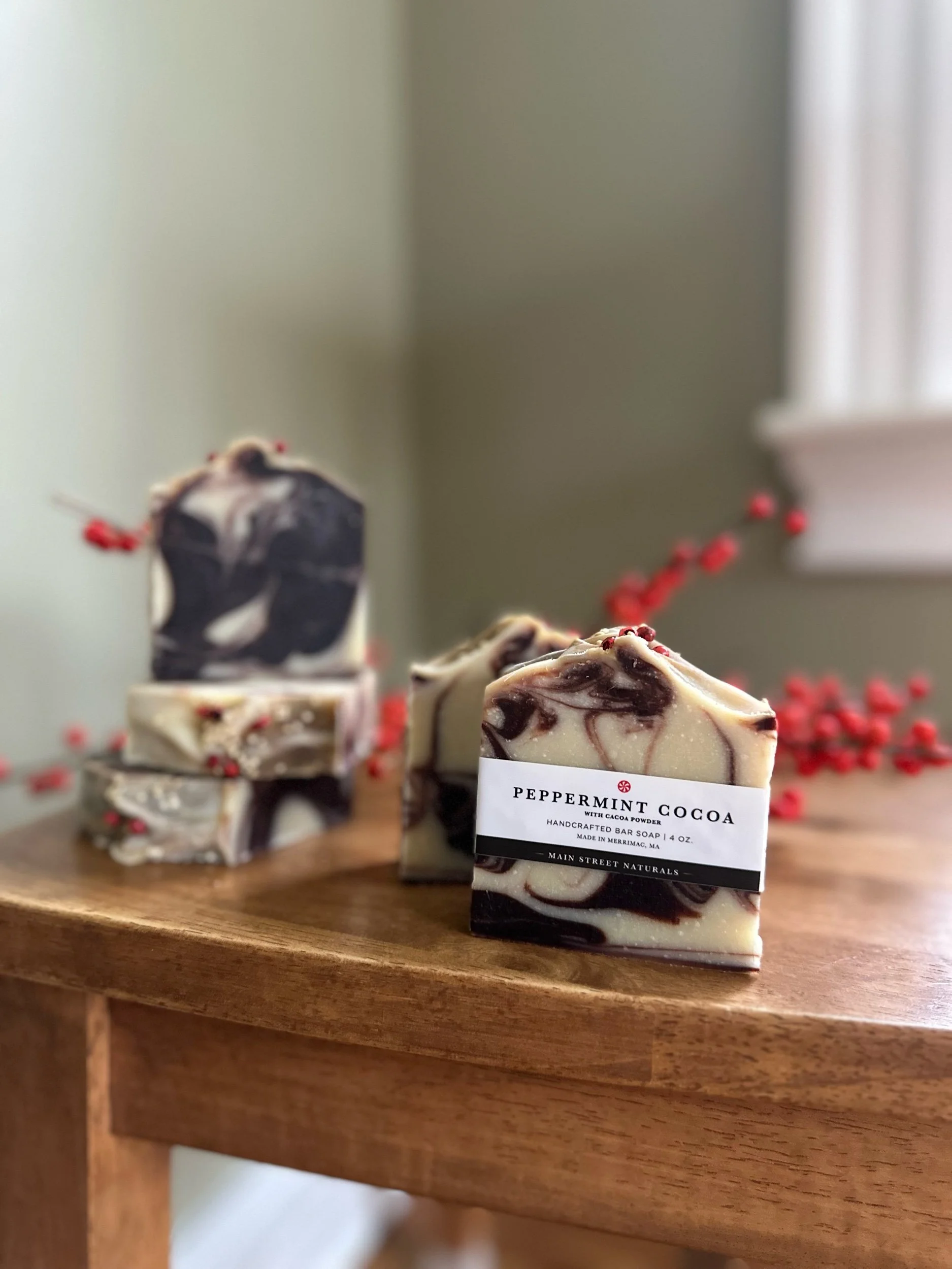 PEPPERMINT COCOA BAR SOAP