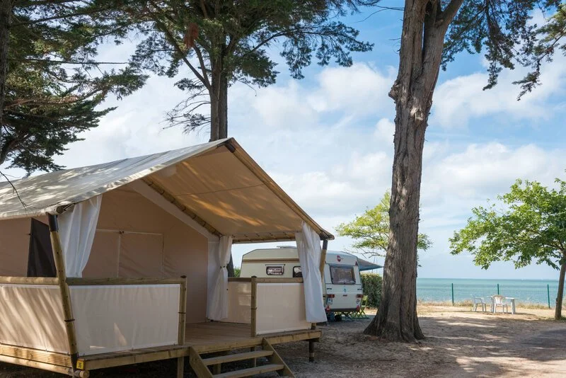 camping le platin la redoute, rivedoux plage, hébergement invités mariage ile de ré