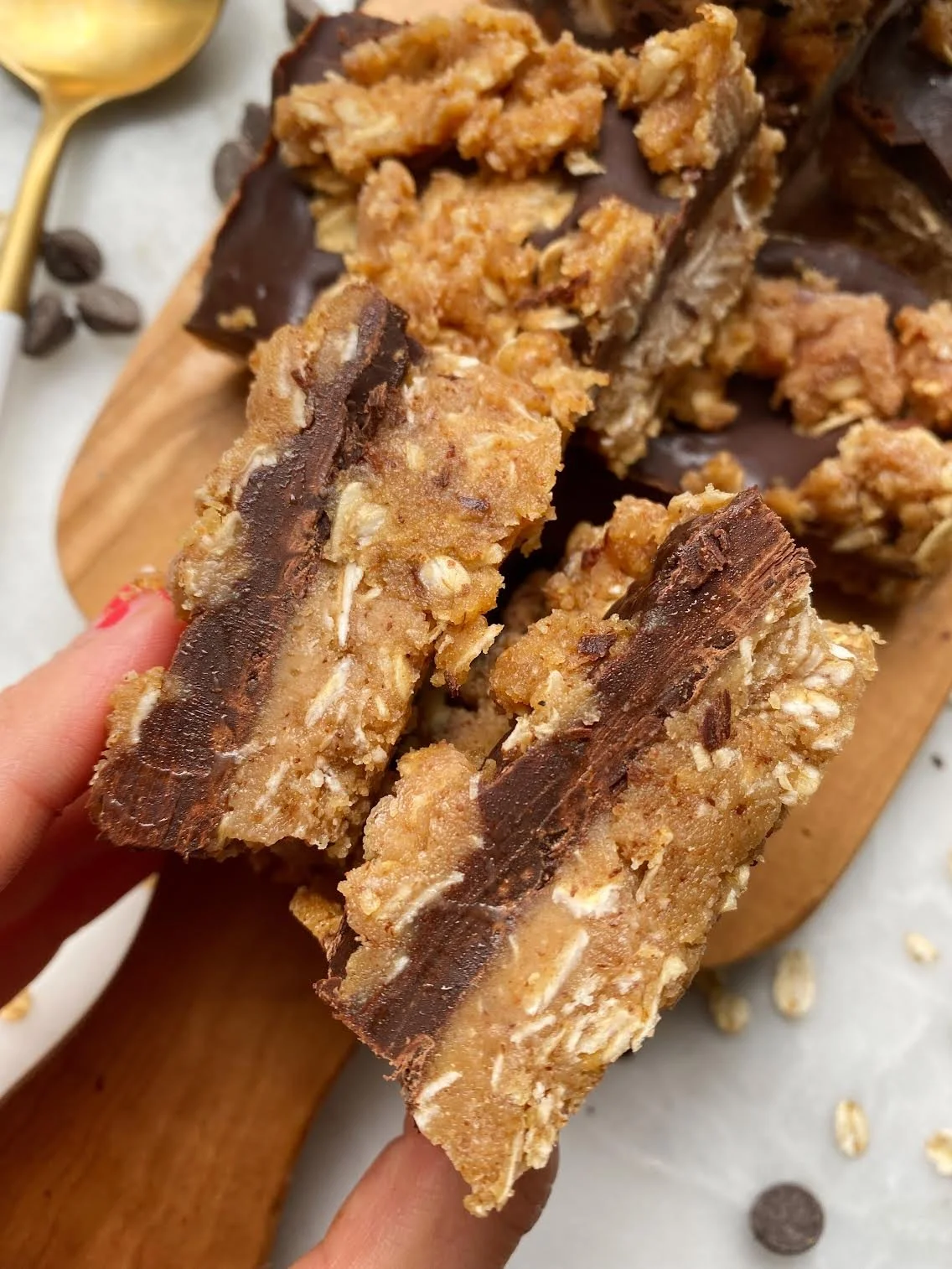Oat Fudge Bars — Cooking by Kylie