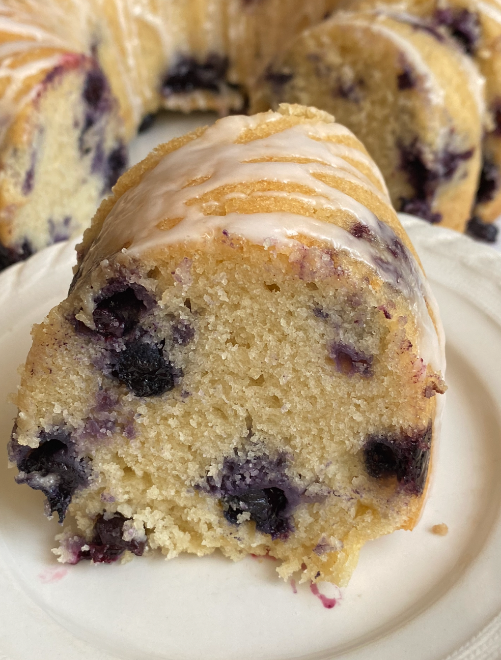 Lemon Blueberry Bundt Cake