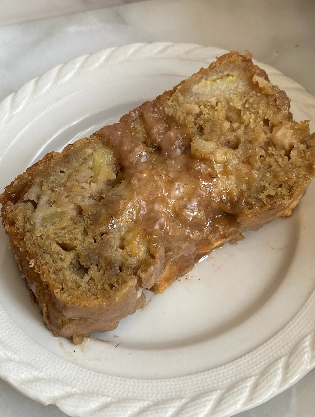 Apple Cinnamon Banana Bread