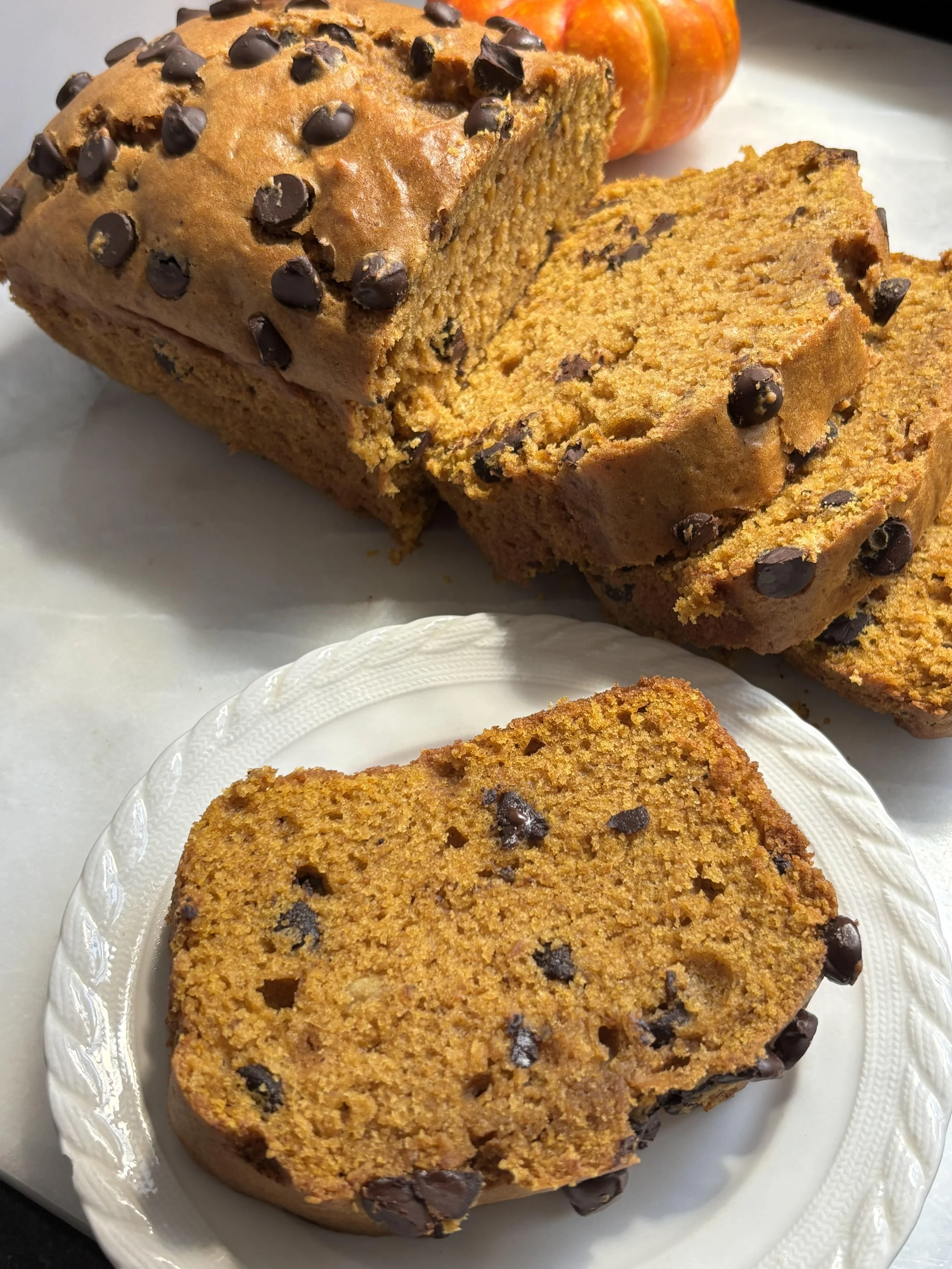 Chocolate Chip Pumpkin Bread