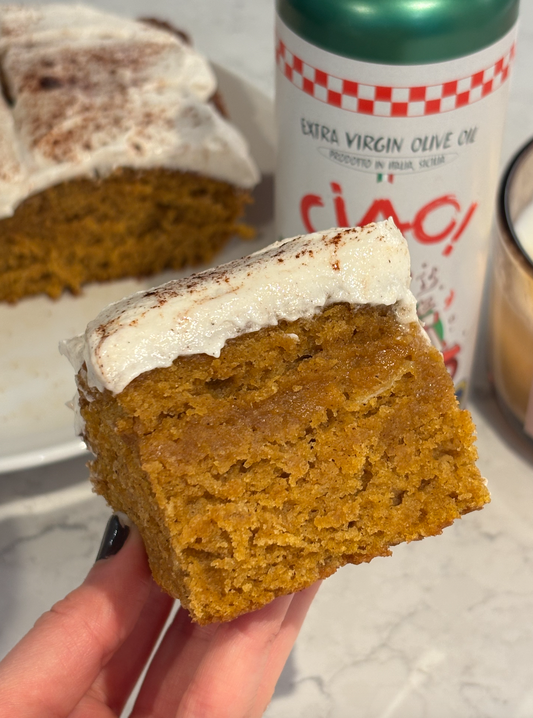 Pumpkin Olive Oil Cake