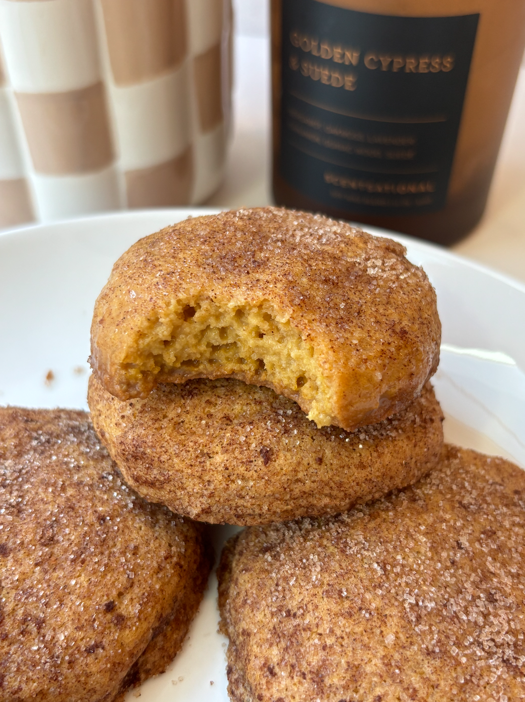 Pumpkin Snickerdoodle Cookies