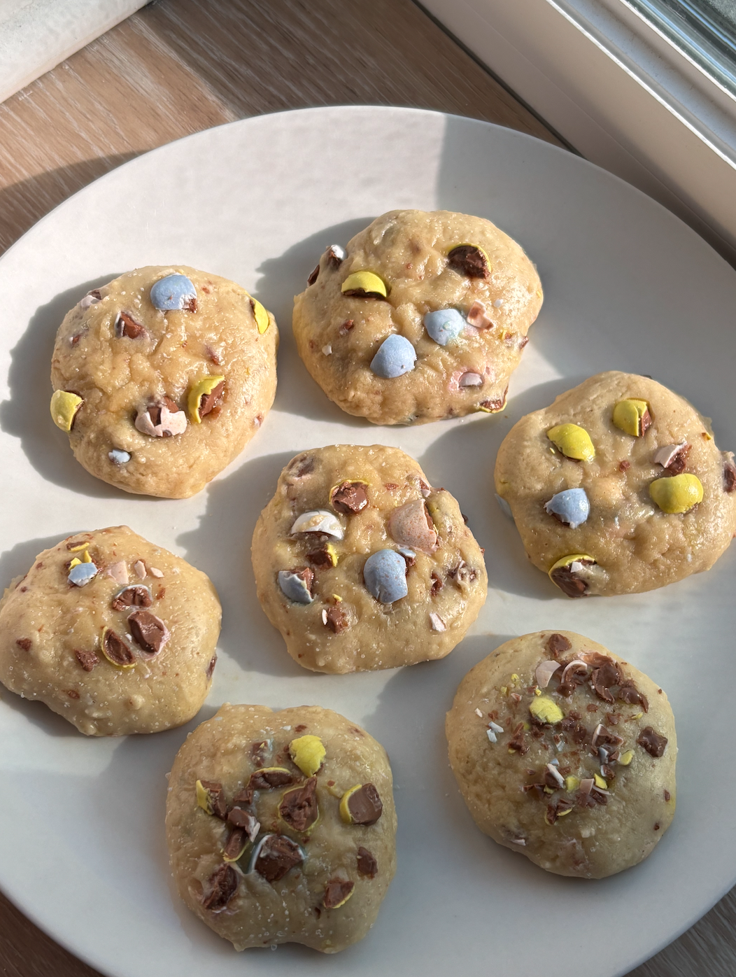 High-Protein Cadbury Egg Cookies