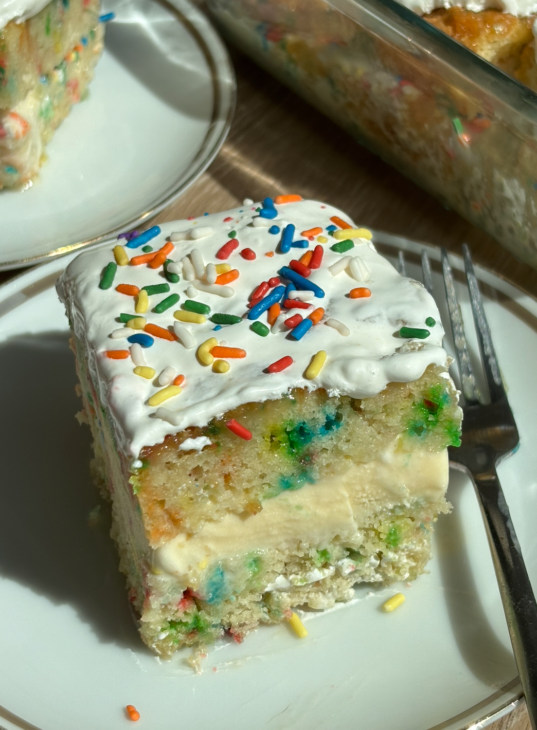 Funfetti Ice Cream Cake